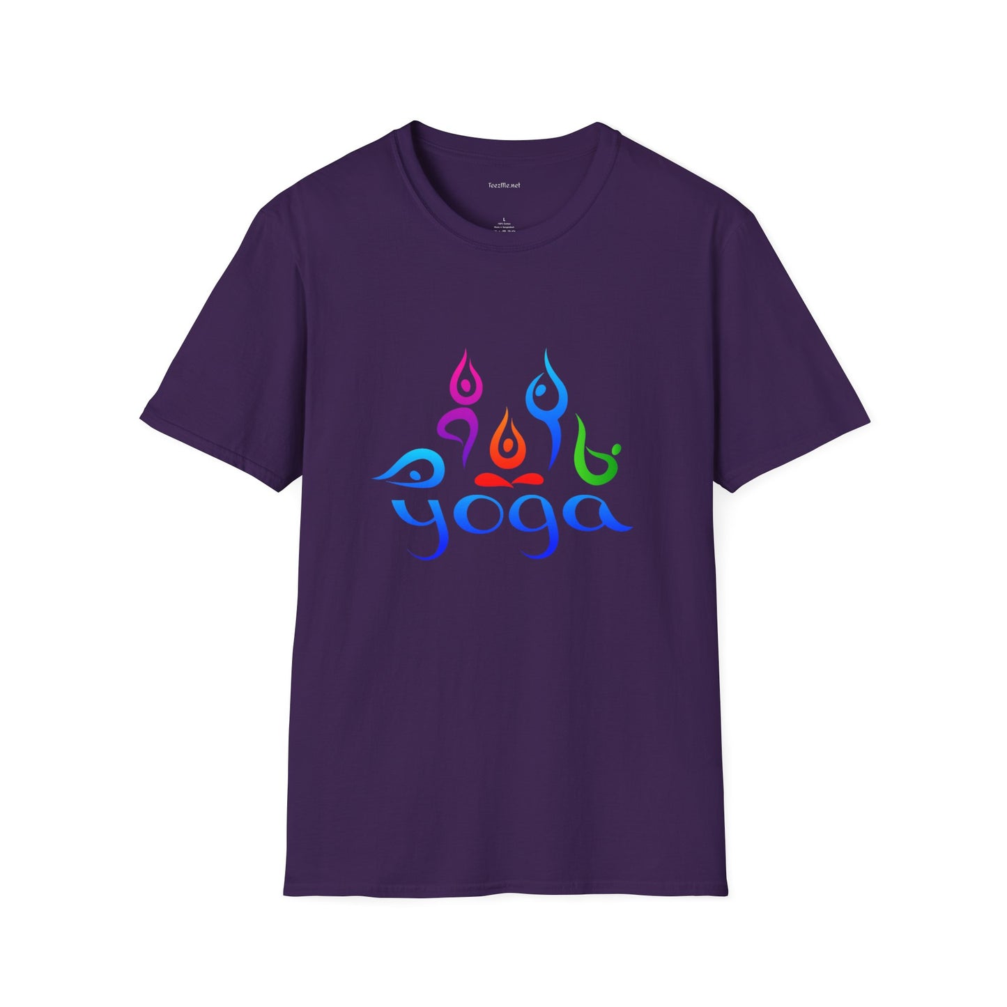 YOGA - Unisex Softstyle T-Shirt 100% Cotton Graphic