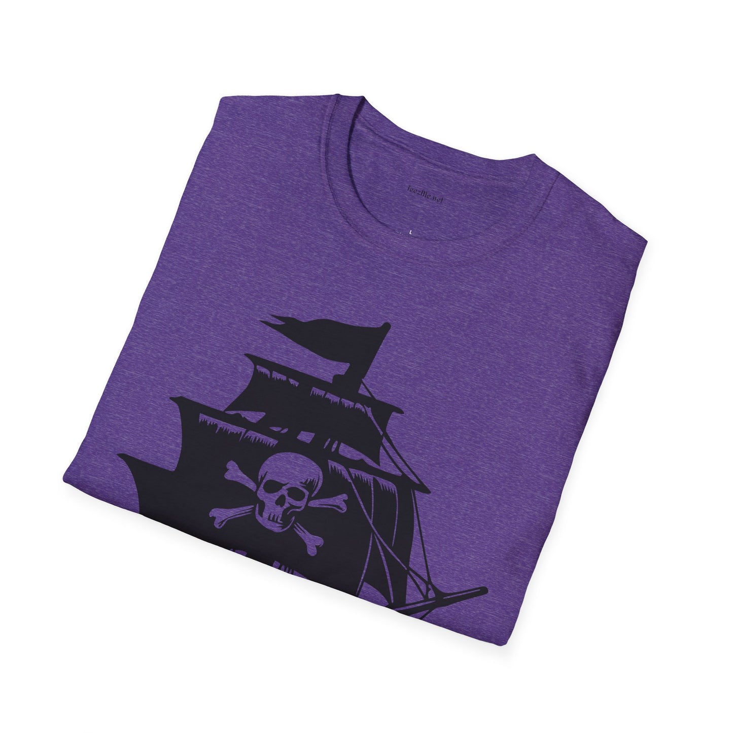 Pirate Ship  - Unisex Softstyle T-Shirt 100% Cotton Graphic