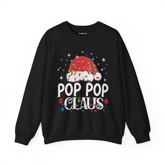 Christmas Pop Pop Unisex Heavy Blend™ Crewneck Sweatshirt