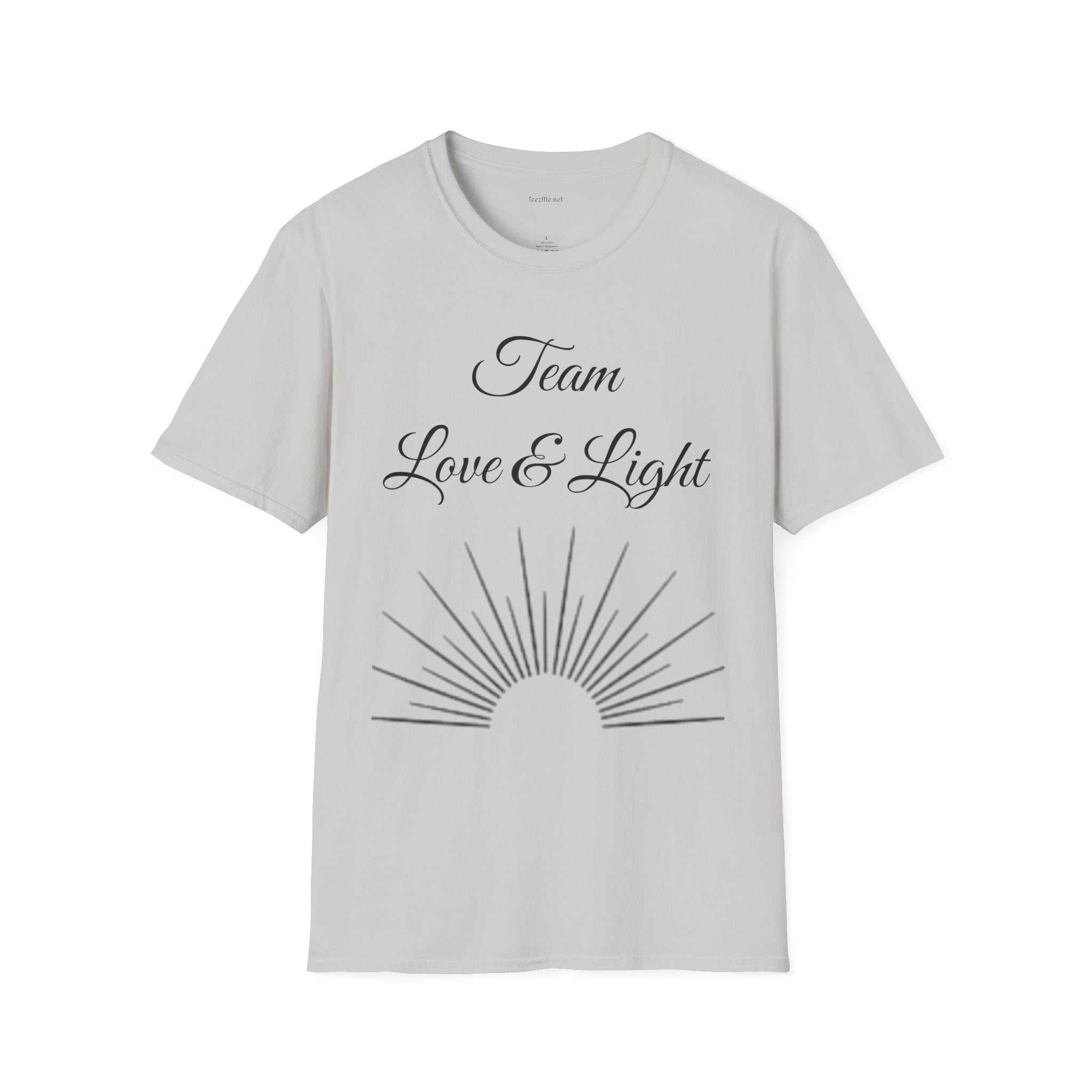 Team Love & Light - Unisex Softstyle T-Shirt 100% Cotton Graphic