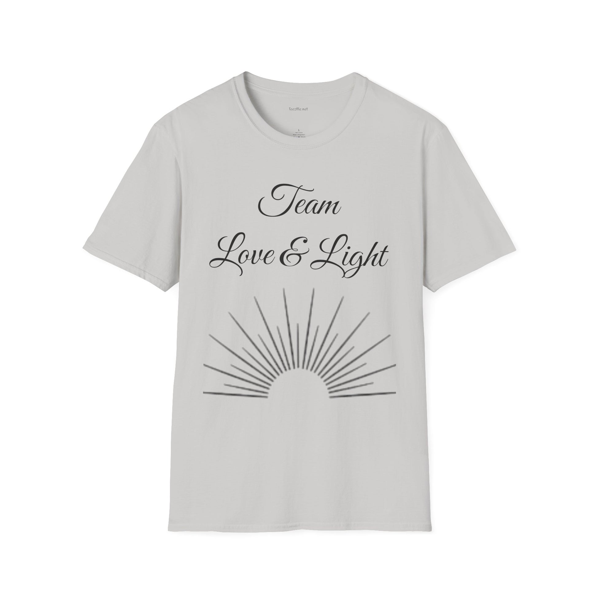 Team Love & Light - Unisex Softstyle T-Shirt 100% Cotton Graphic