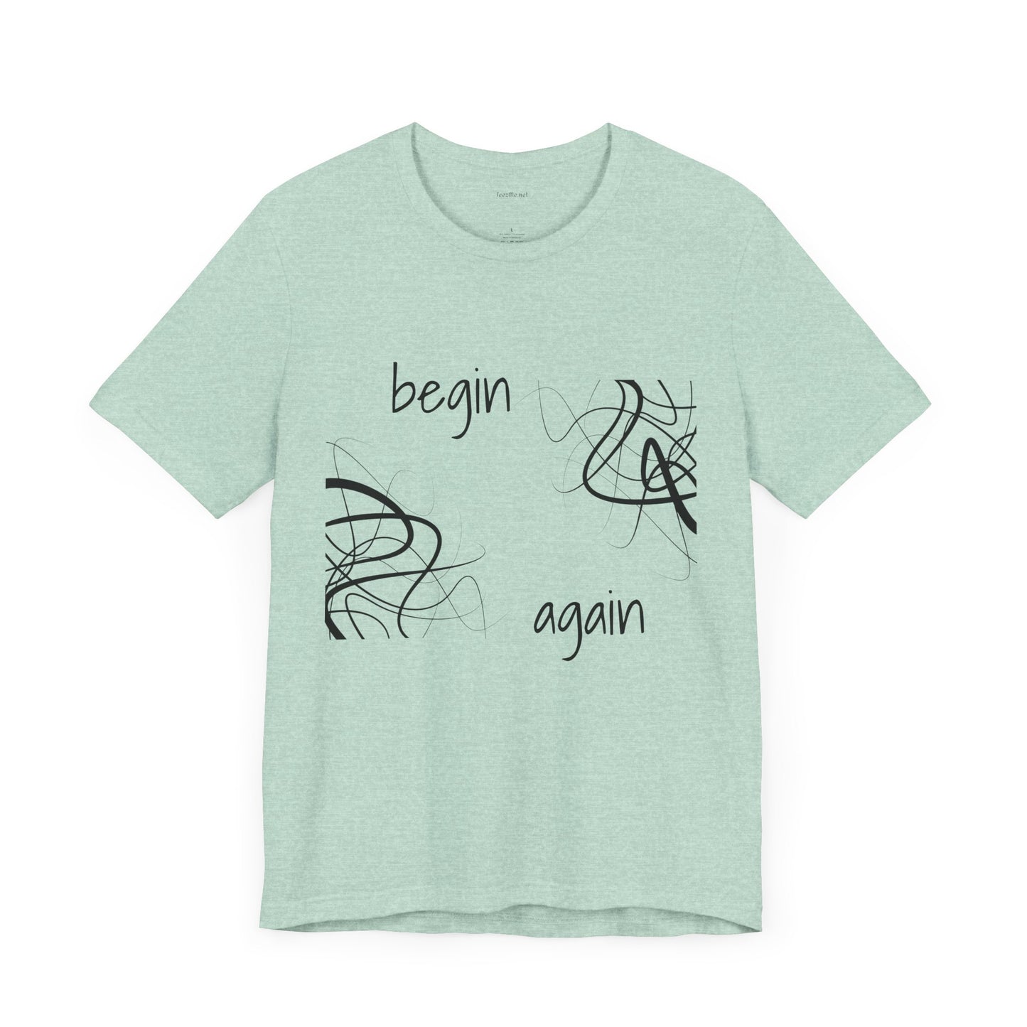 Begin Again - Unisex Jersey Short Sleeve Tee