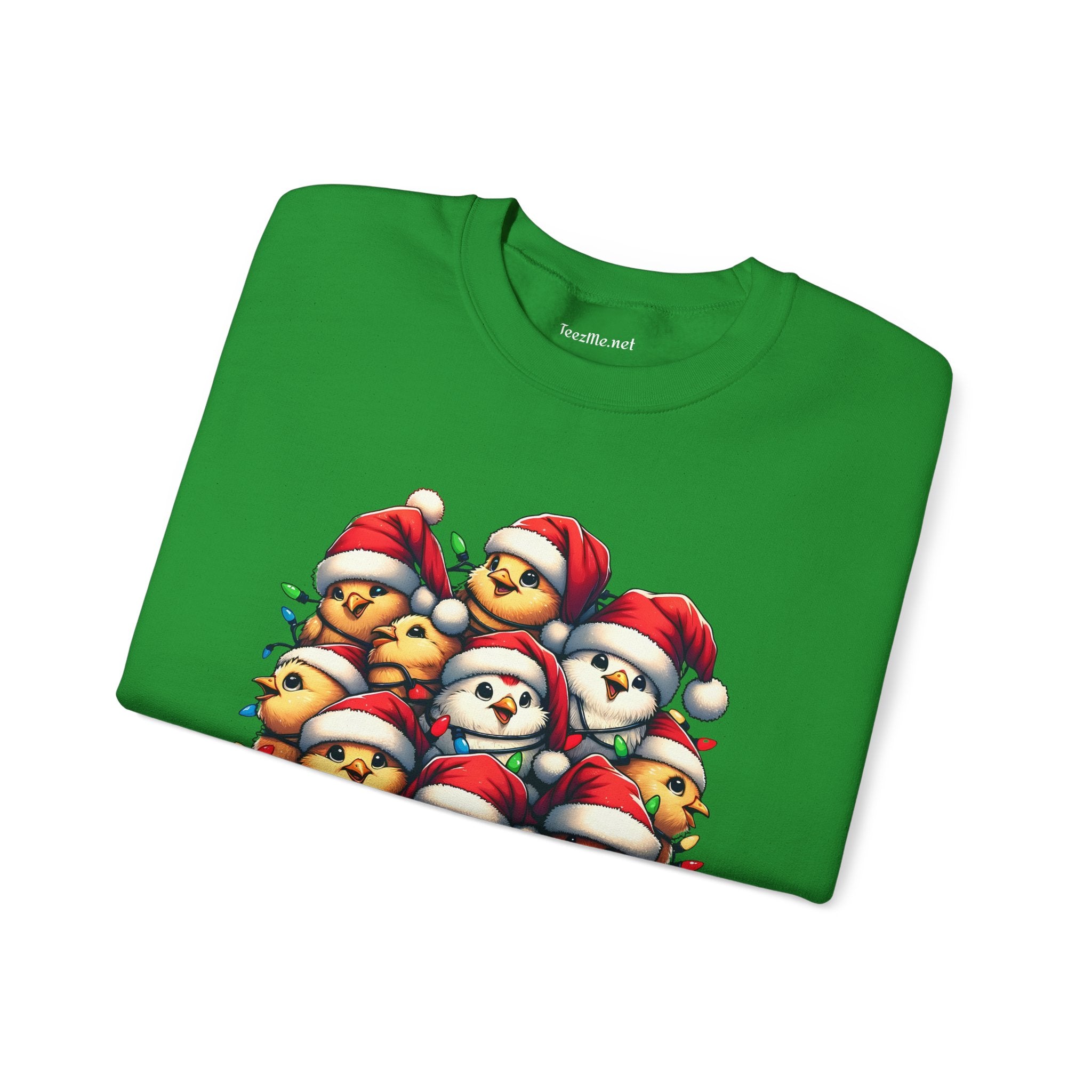 Holiday Chickens Unisex Heavy Blend™ Crewneck Sweatshirt