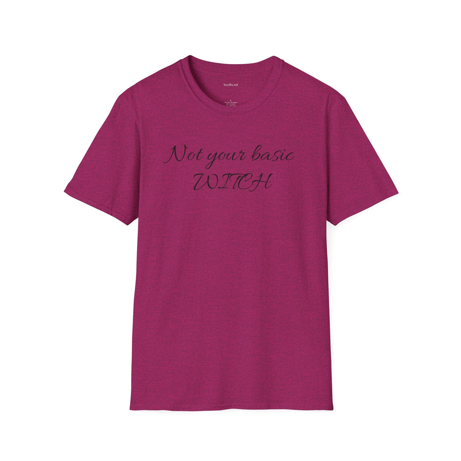 Not your basic Witch - Unisex Softstyle T-Shirt 100% Cotton Graphic