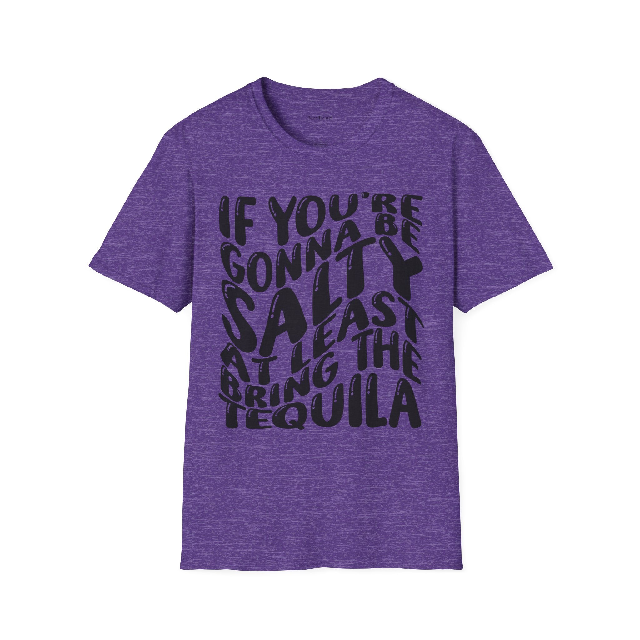 If You're Gonna Be Salty (black) Unisex Softstyle T-Shirt 100% Cotton