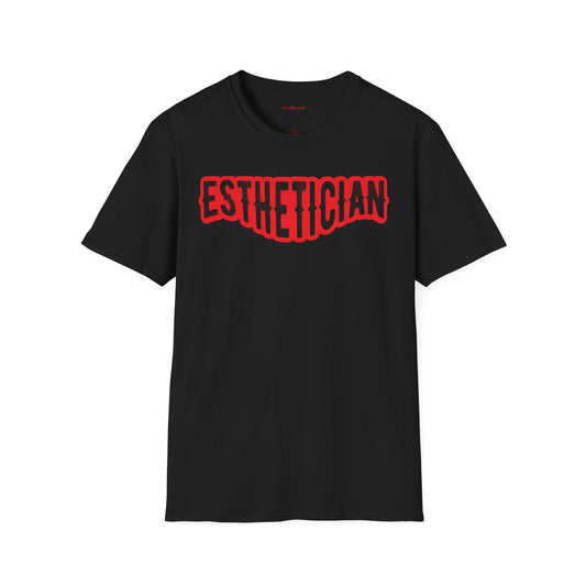 Esthetician 03 Unisex Soft Style T-Shirt 100% Cotton Graphic