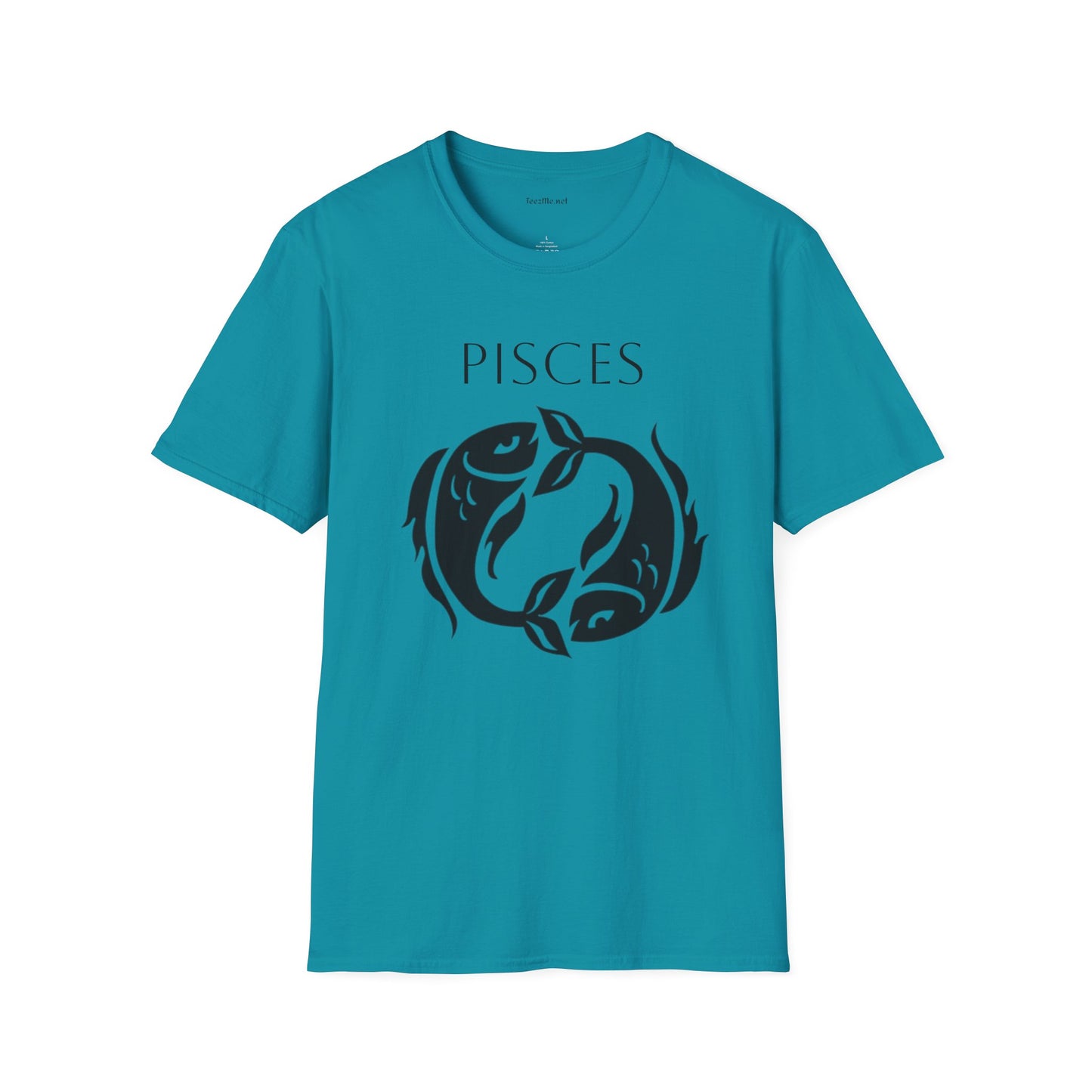 PISCES - Unisex Softstyle T-Shirt 100% Cotton Graphic