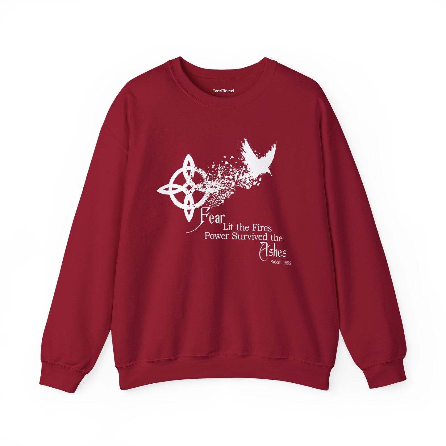 Fear Lit the Fires Unisex Heavy Blend™ Crewneck Sweatshirt Graphic