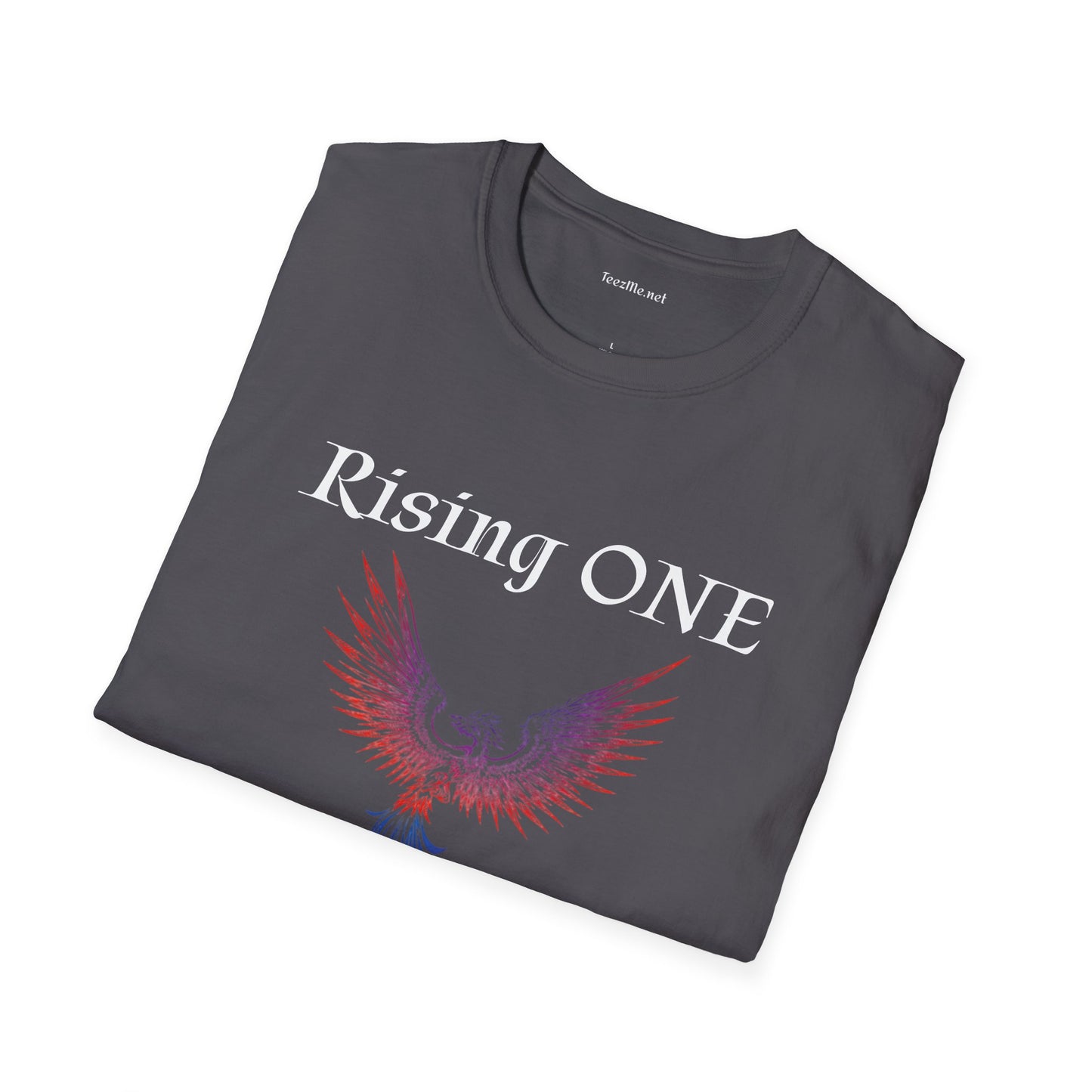 Rising ONE - Unisex Softstyle T-Shirt 100% Cotton Graphic