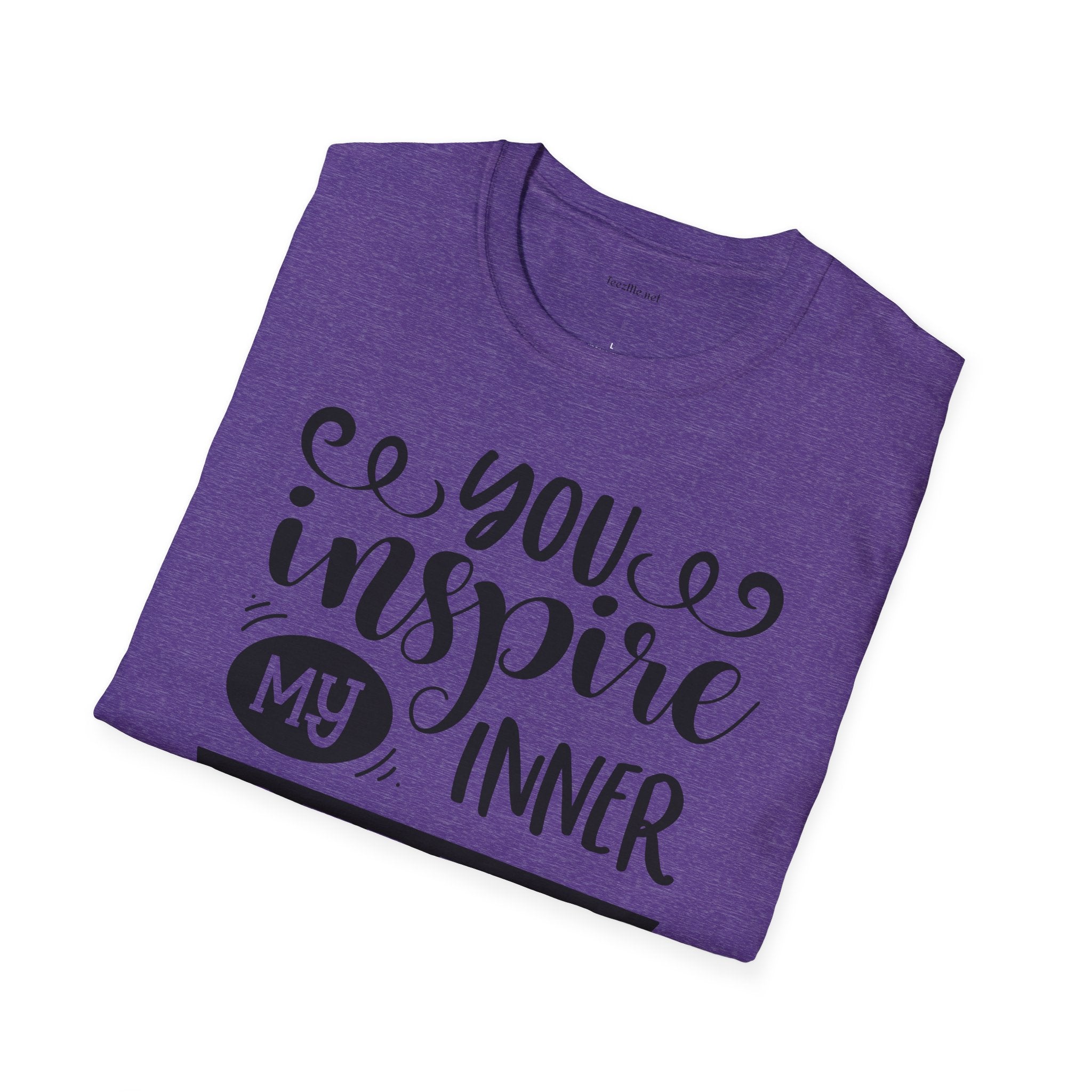 You inspire my inner serial  - Unisex Softstyle T-Shirt 100% Cotton Graphic