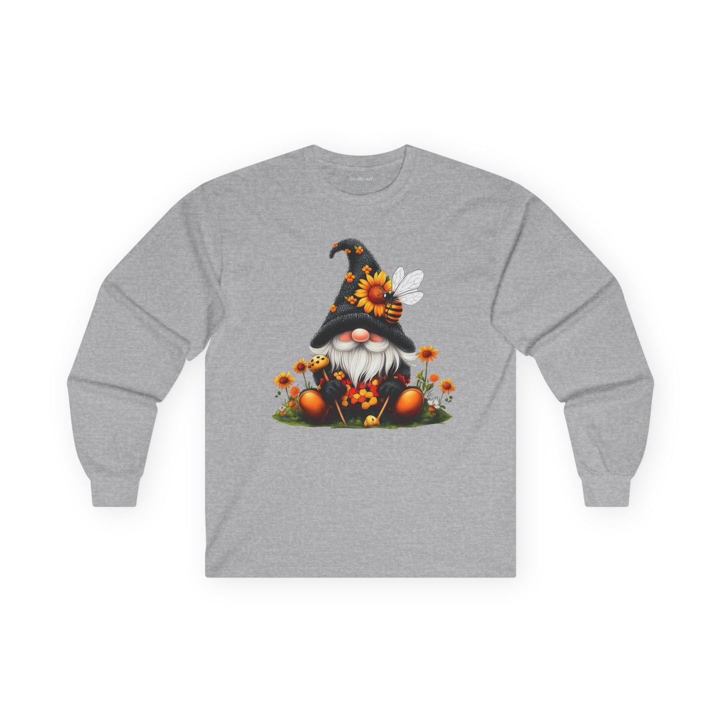 Honey Bee Gnome 02 Unisex Ultra Cotton Long Sleeve Tee