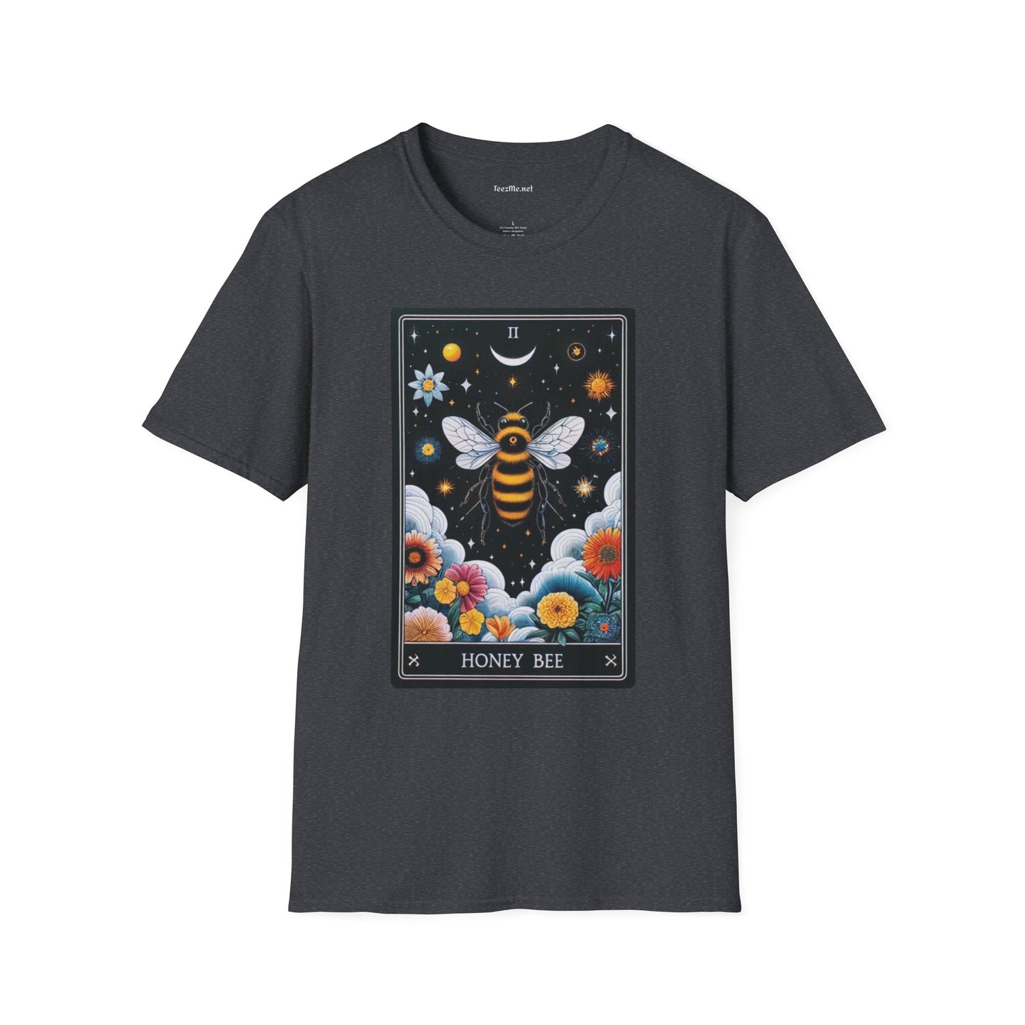 Honey Bee Tarot Unisex Soft Style T-Shirt 100% Cotton Graphic
