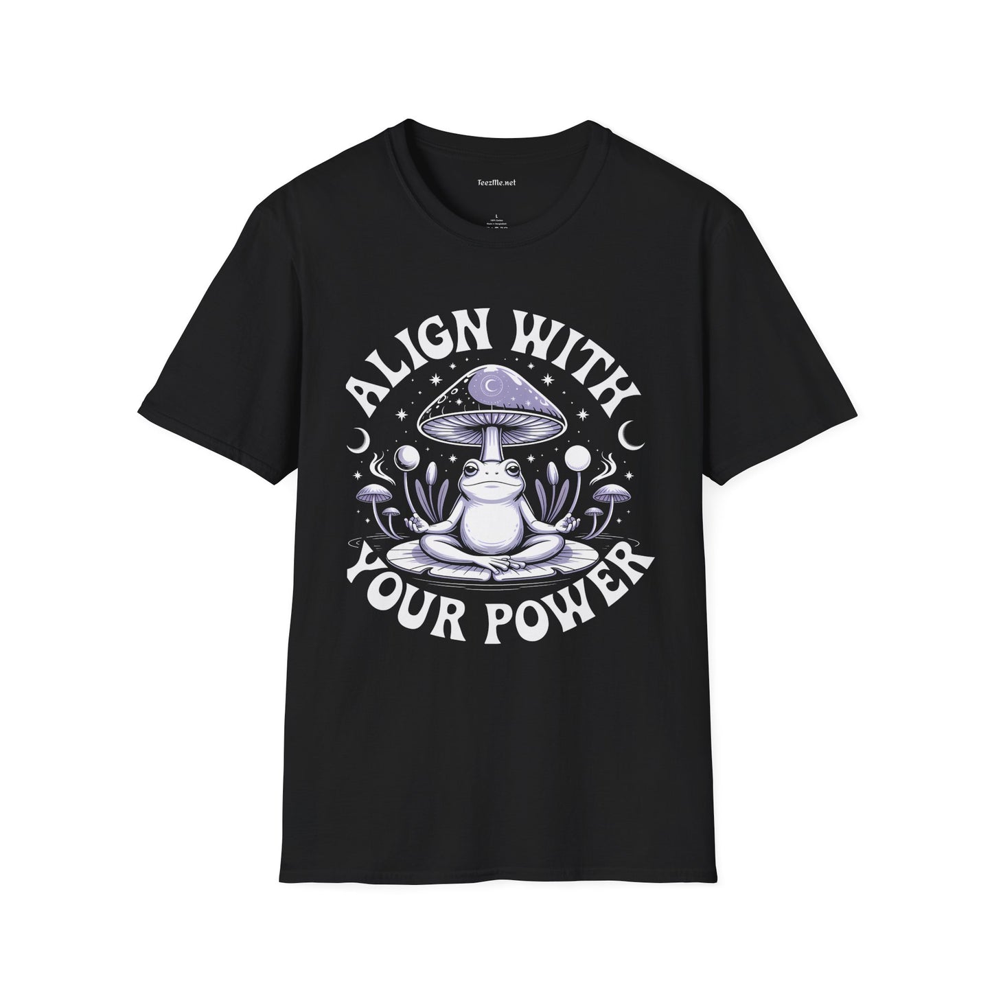 Align With Your Power Frog 01 Unisex Softstyle T-Shirt 100% Cotton