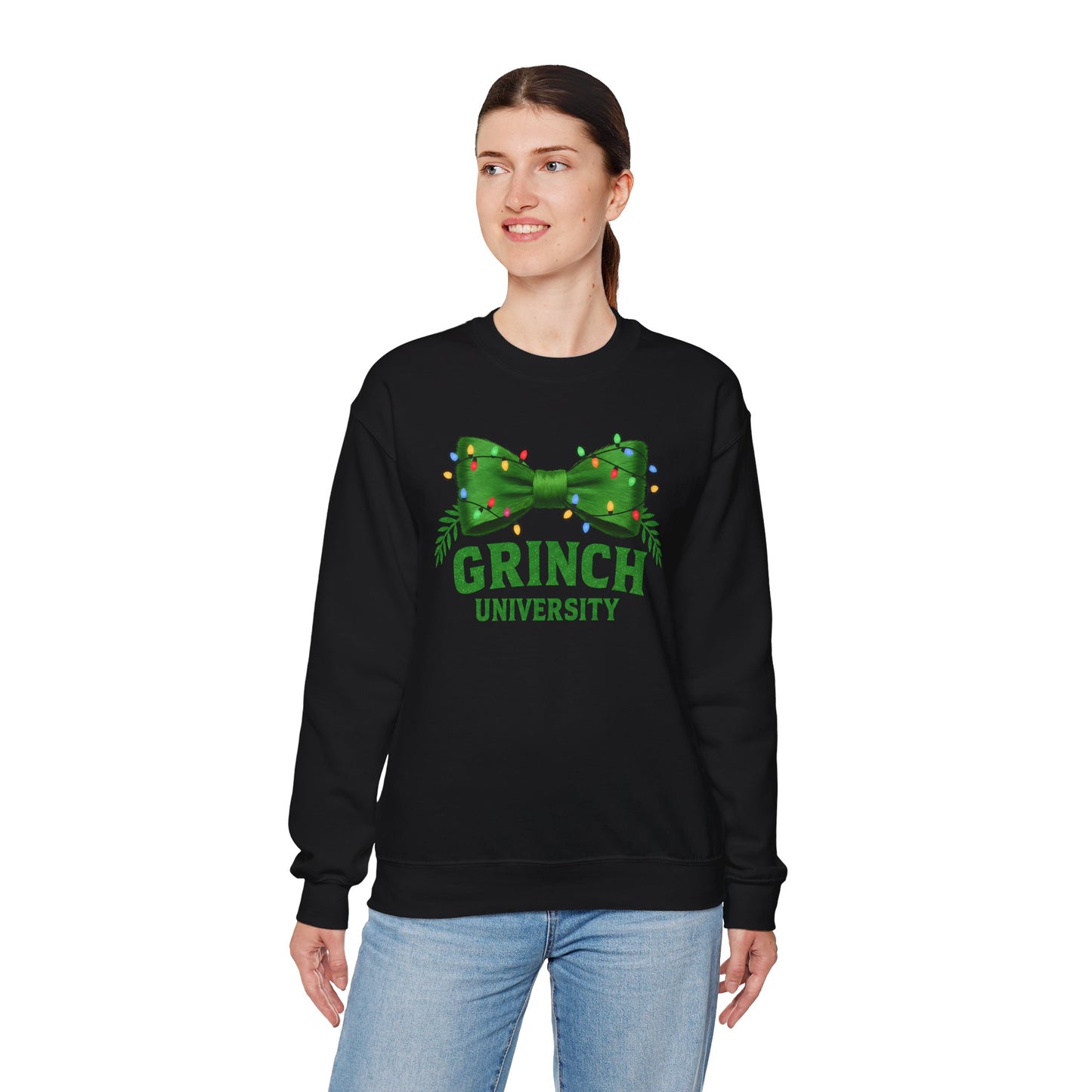 Grinch University Unisex Heavy Blend™ Crewneck Sweatshirt
