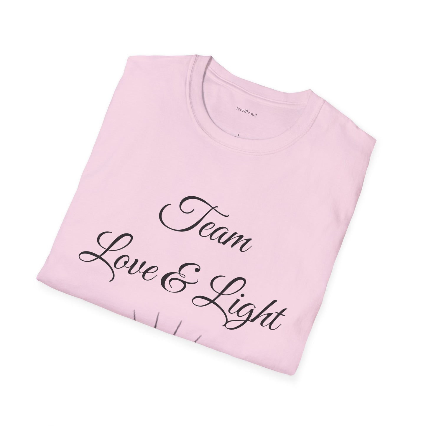 Team Love & Light - Unisex Softstyle T-Shirt 100% Cotton Graphic