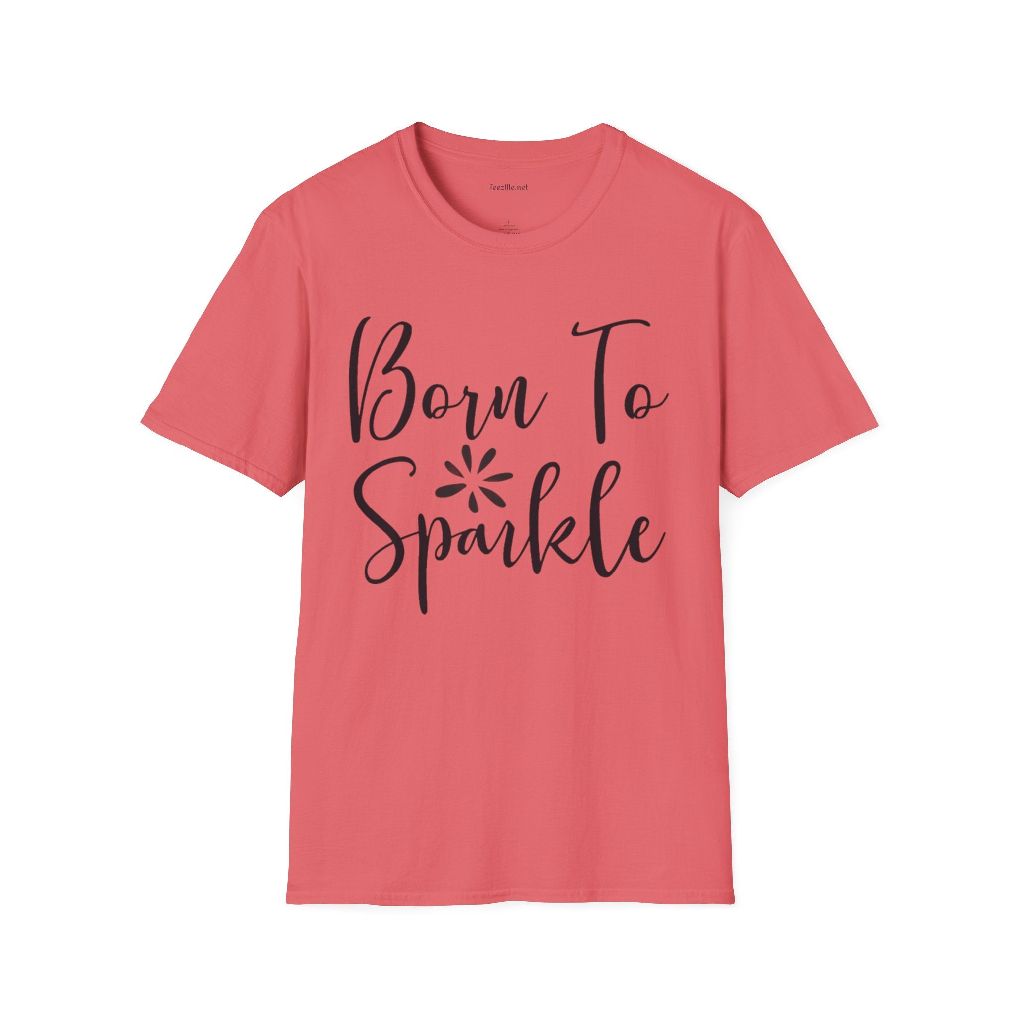 Born to Sparkle Unisex Softstyle T-Shirt 100% Cotton Graphic