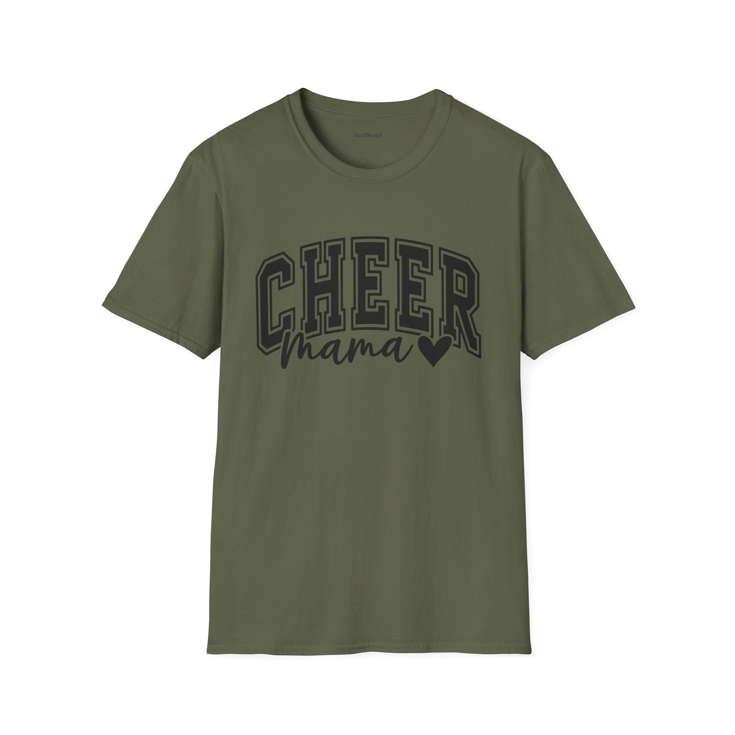 Cheer Mama Unisex Soft Style T-Shirt 100% Cotton Graphic