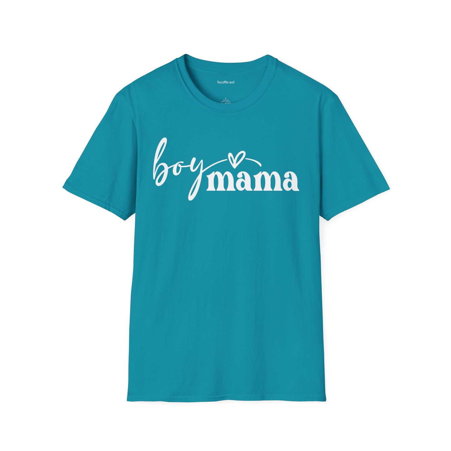 Boy Mama 01 Unisex SoftStyle T-Shirt 100% Cotton Graphic