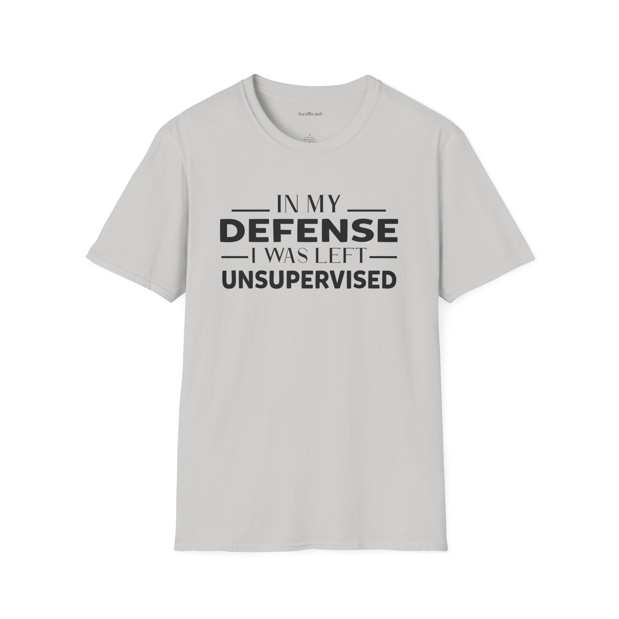 In My Defense Unisex SoftStyle T-Shirt 100% Cotton