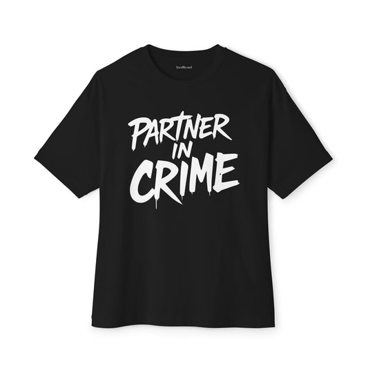 Partner in Crime Unisex Oversized Boxy Tee