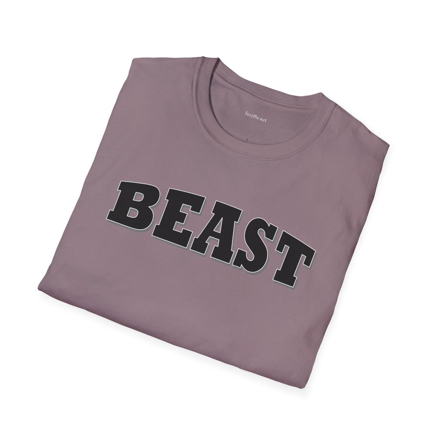 BEAST - Unisex Softstyle T-Shirt 100% Cotton Graphic
