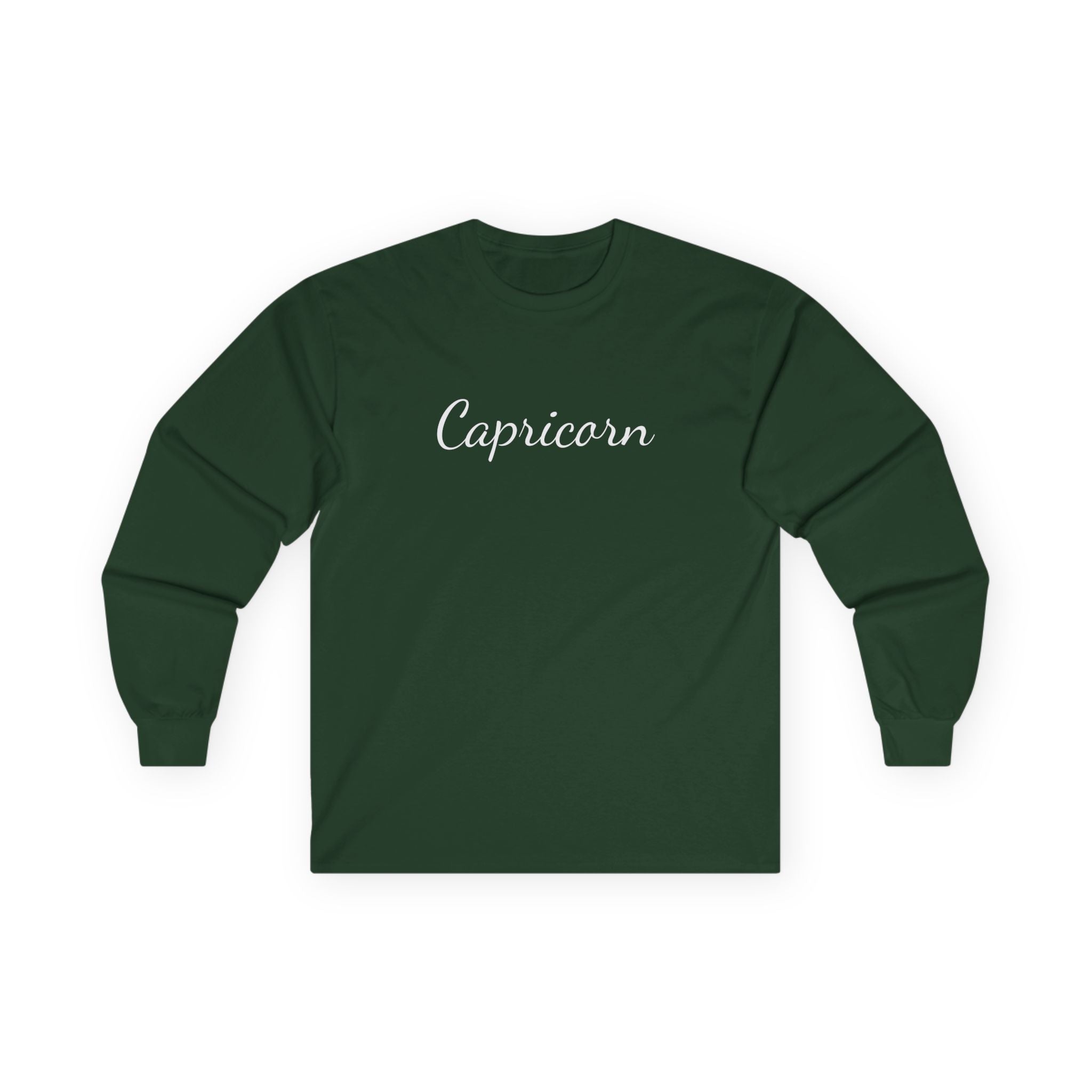 Capricorn - Unisex Ultra Cotton Long Sleeve Tee #zodiac #tarot