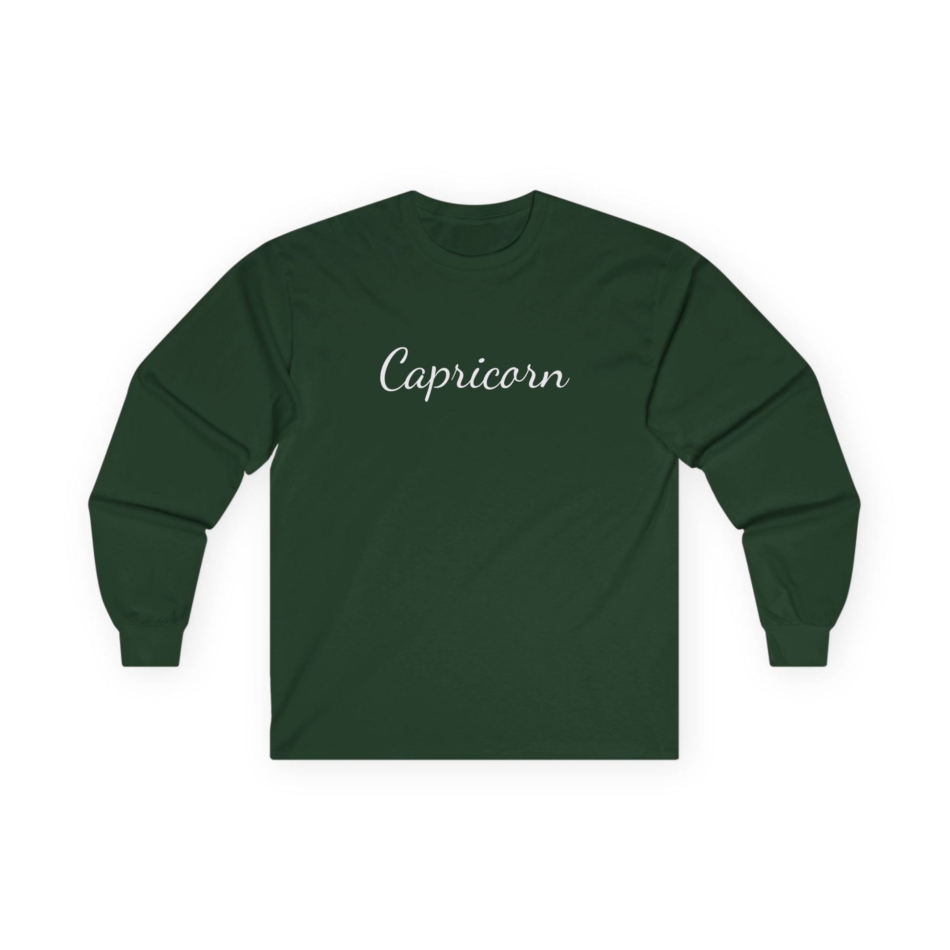 Capricorn - Unisex Ultra Cotton Long Sleeve Tee #zodiac #tarot