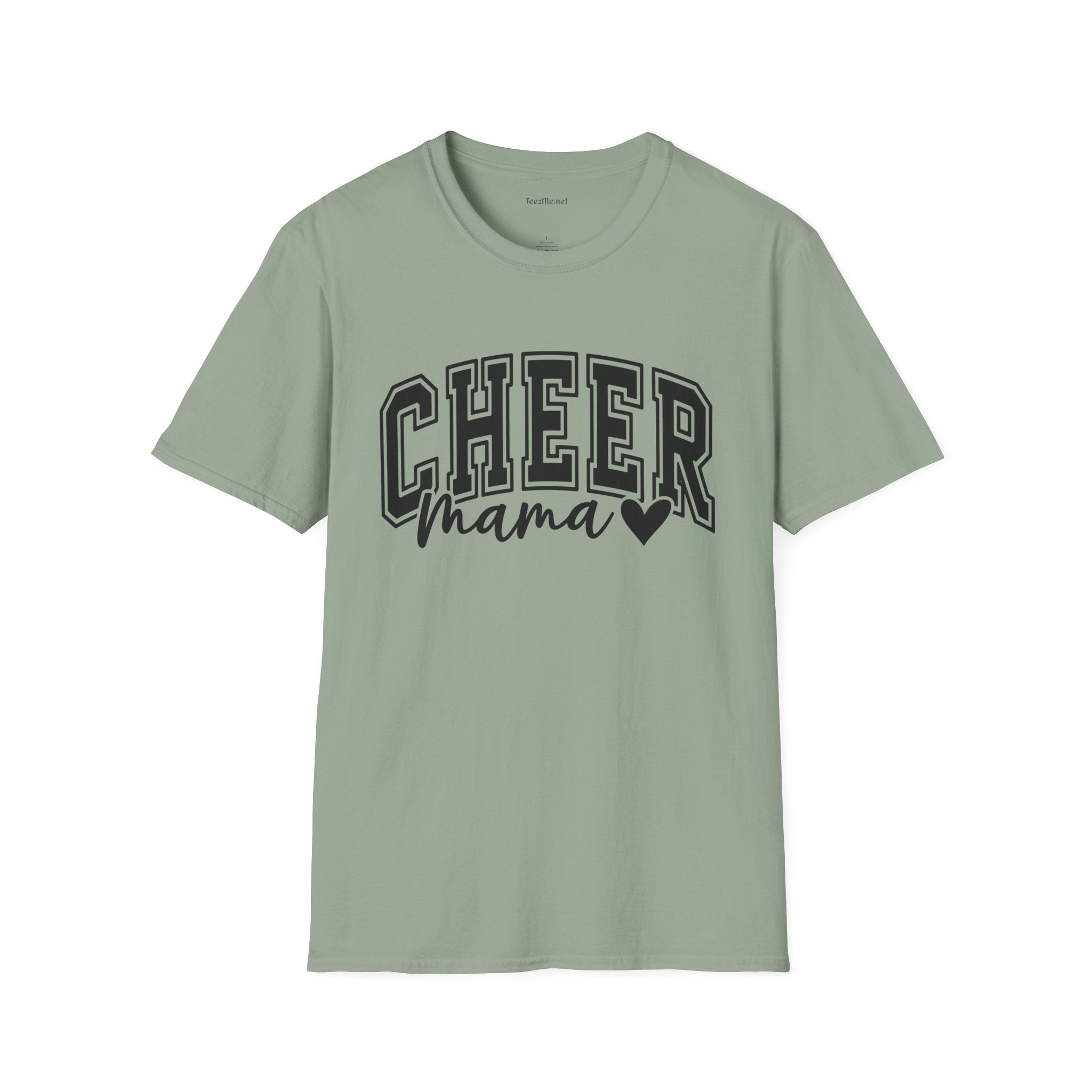 Cheer Mama Unisex Soft Style T-Shirt 100% Cotton Graphic