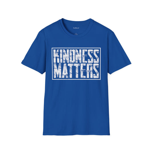 Kindness Matters 2 Unisex Soft Style T-Shirt 100% Cotton Graphic