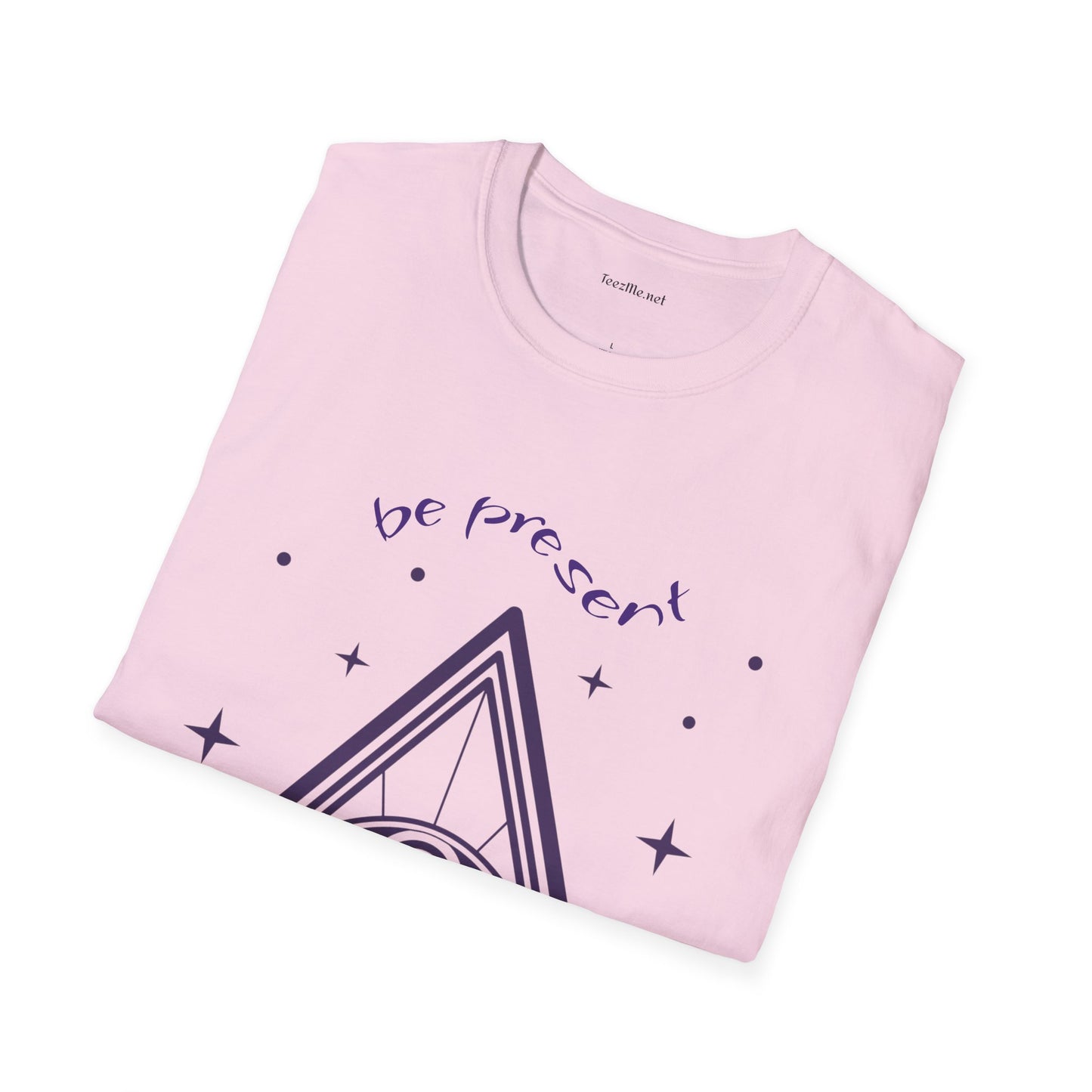 Be present (mystic sign) - Unisex Softstyle T-Shirt 100% Cotton Graphic