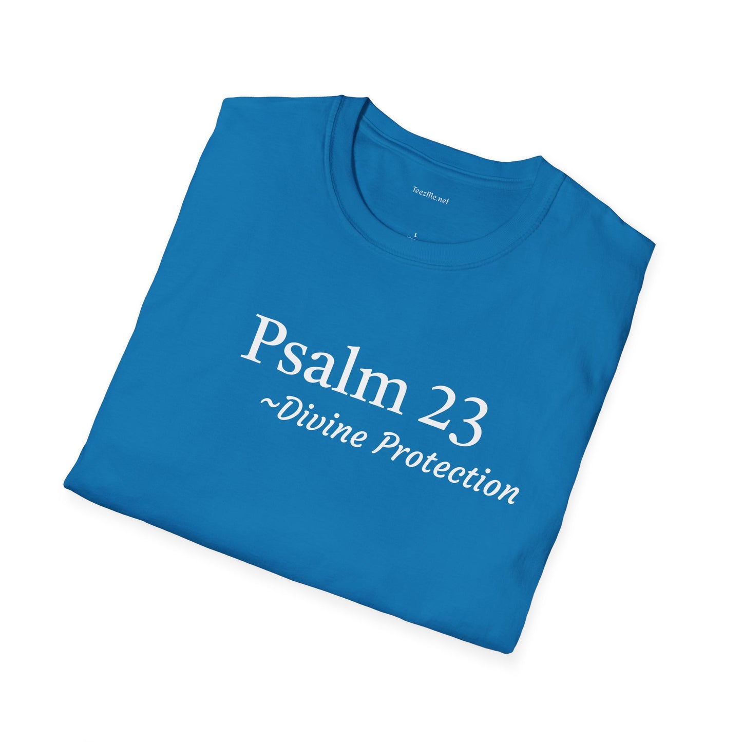 Psalm 23 - Unisex Softstyle T-Shirt 100% Cotton Graphic
