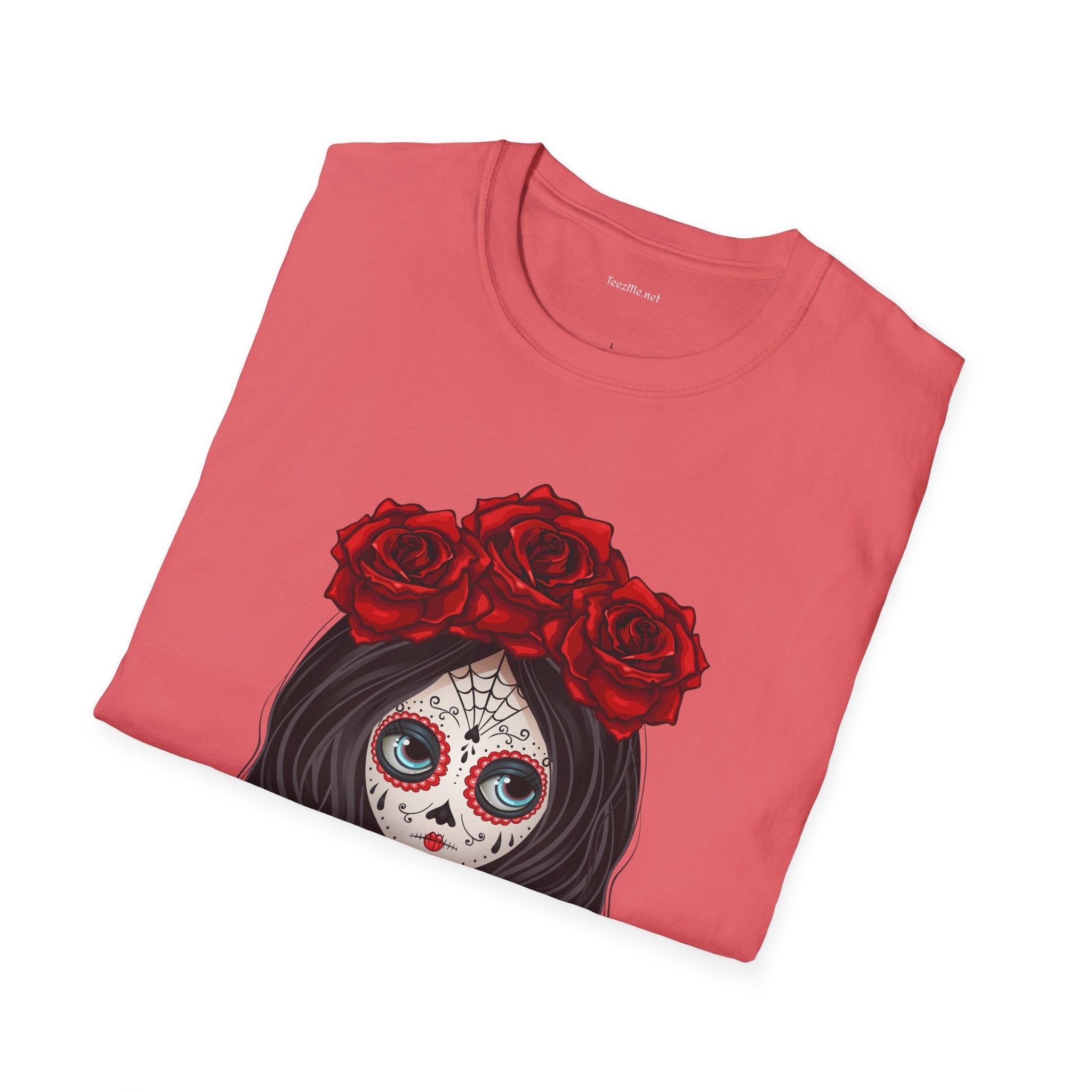 Zombie Girl - Unisex Softstyle T-Shirt 100% Cotton Graphic