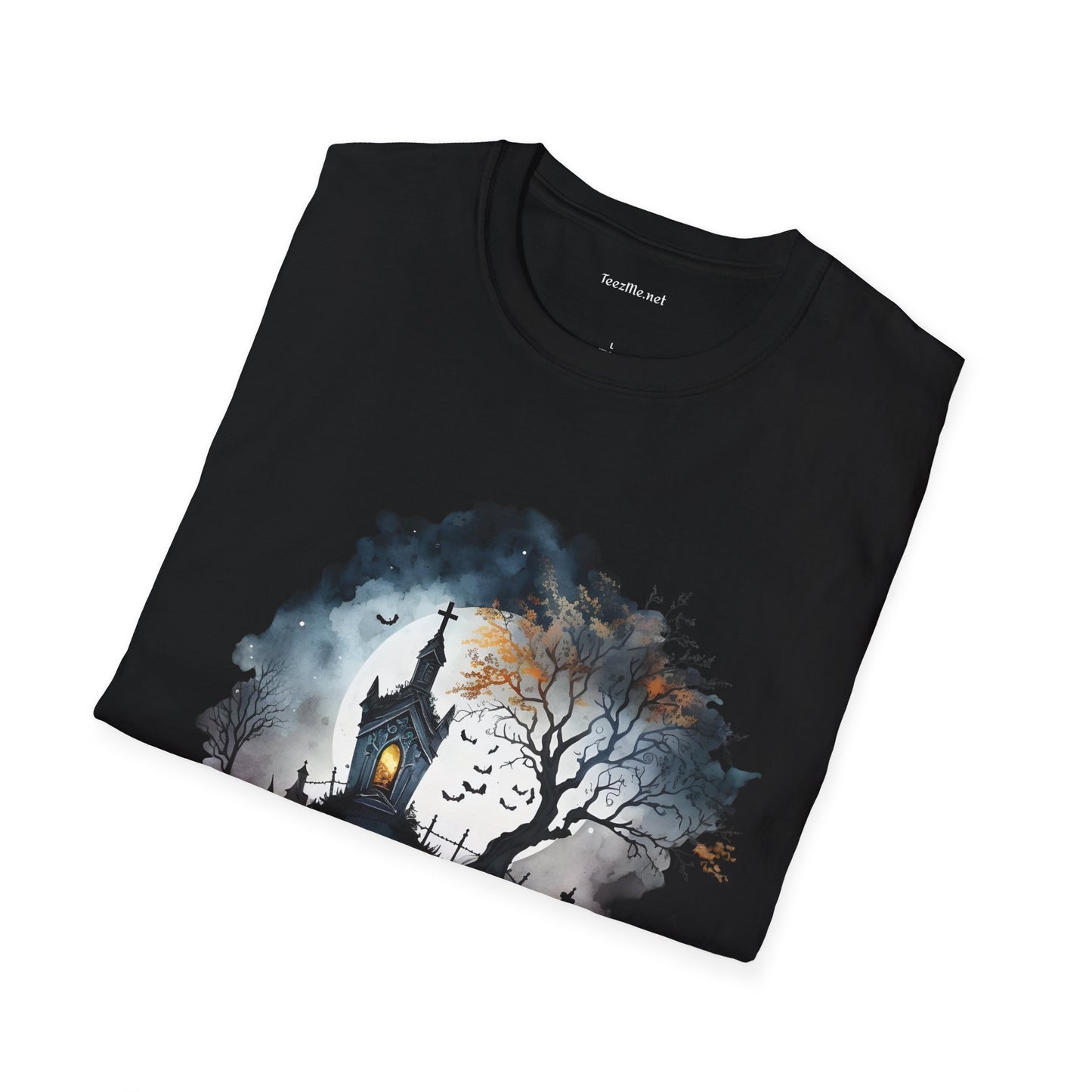 The Graveyard Unisex Softstyle T-Shirt 100% Cotton Graphic