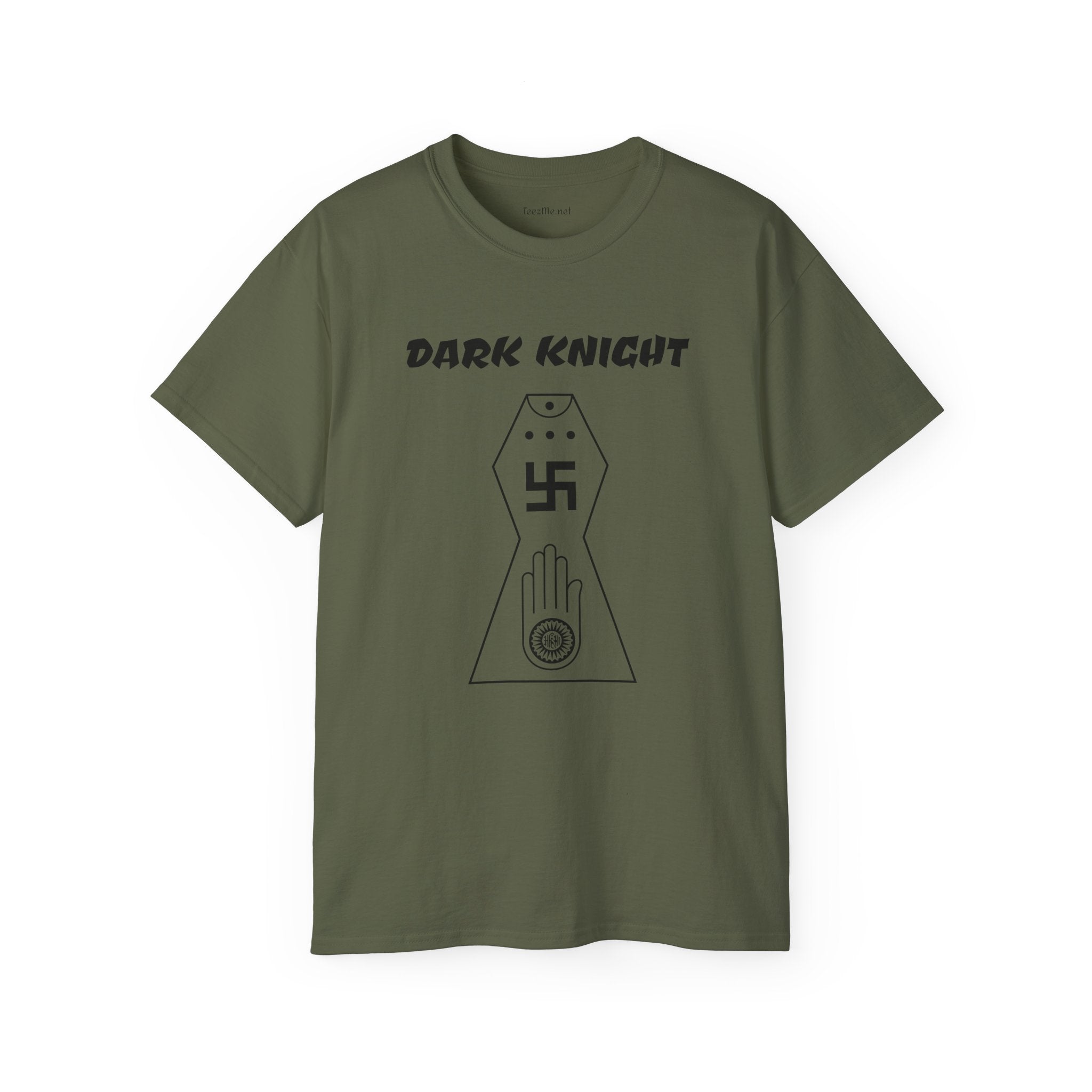 Dark Knight (Ahimsa)  - Unisex Ultra Cotton Tee 100% Cotton Graphic
