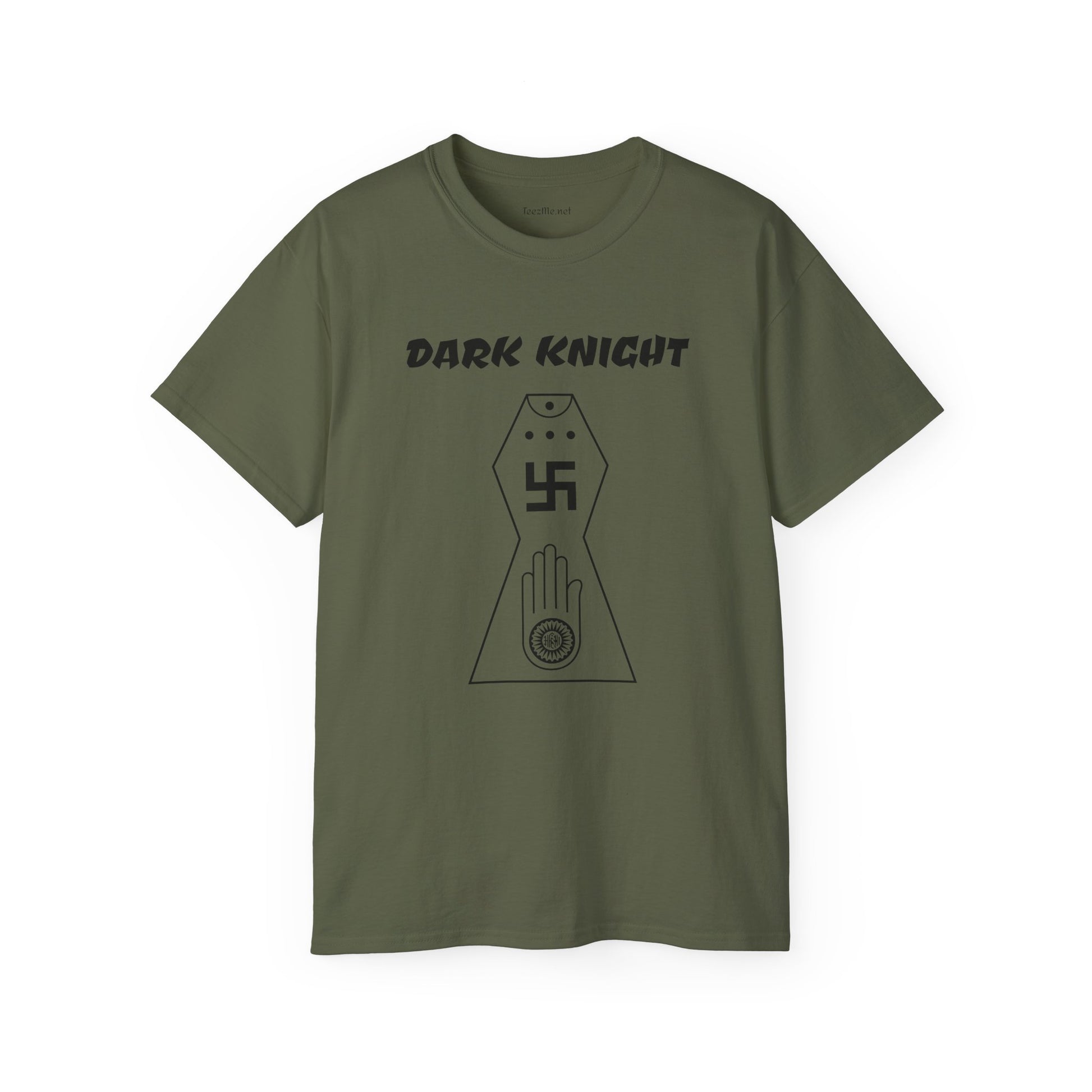 Dark Knight (Ahimsa)  - Unisex Ultra Cotton Tee 100% Cotton Graphic