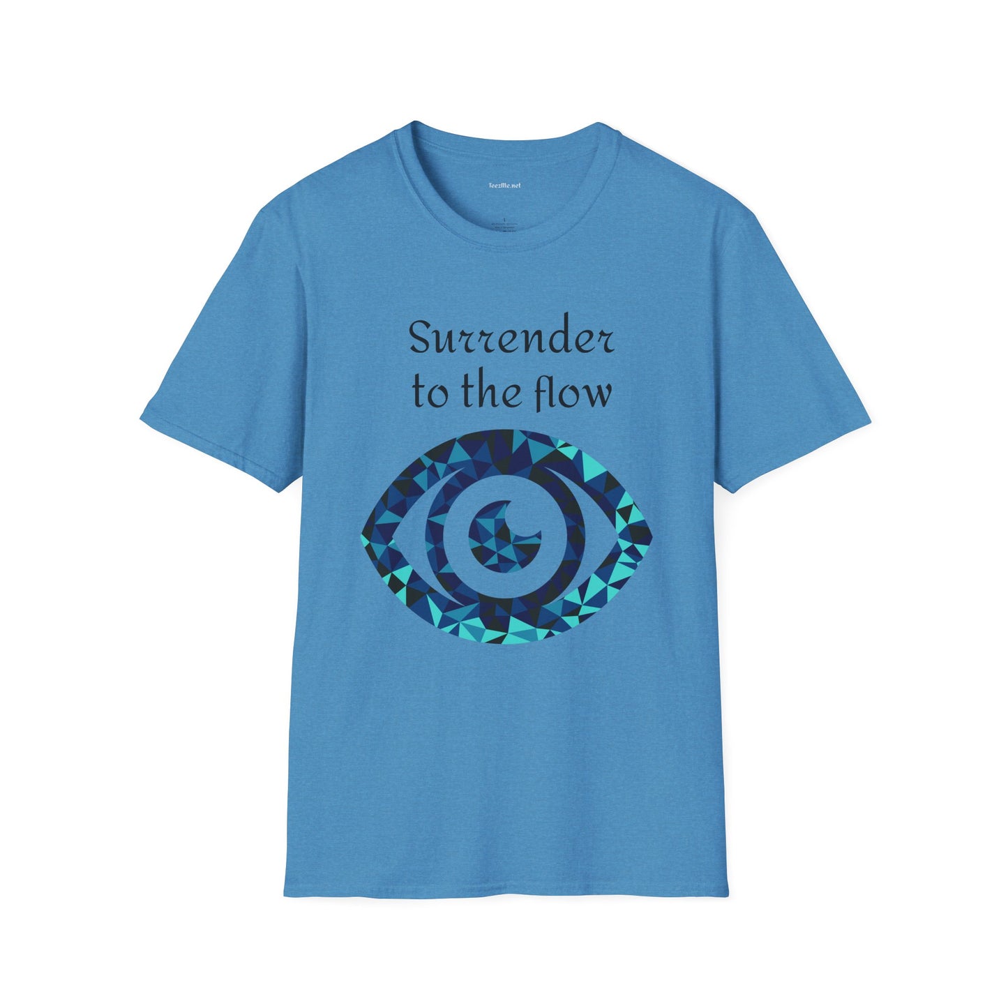 Surrender to the flow - Unisex Softstyle T-Shirt 100% Cotton Graphic