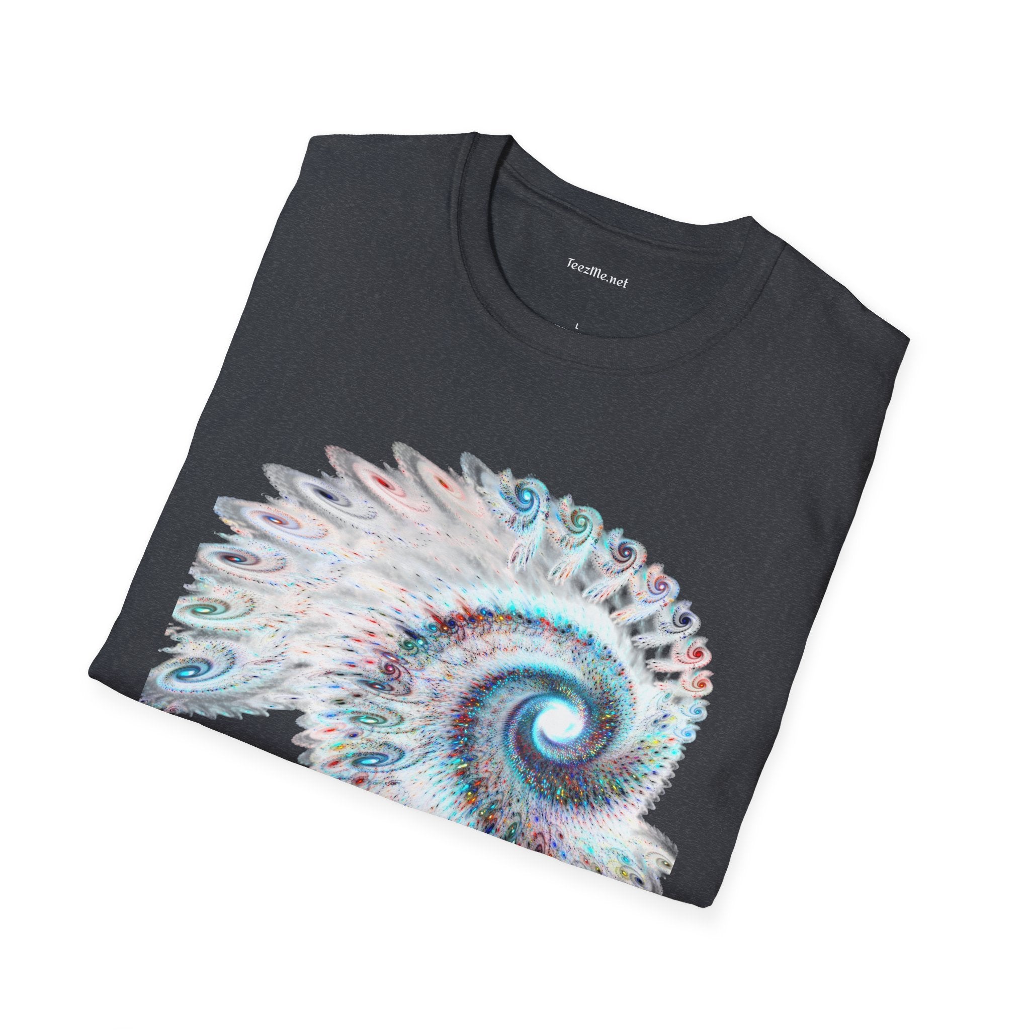 Abstract Spiral - Unisex  Softstyle T-Shirt 100% Cotton Graphic