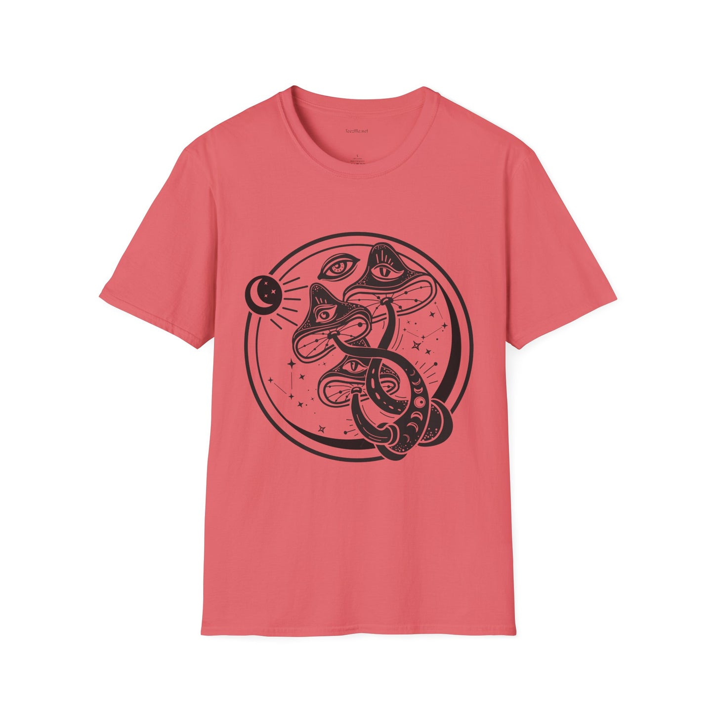 Mushrooms - Unisex Softstyle T-Shirt 100% Cotton Graphic