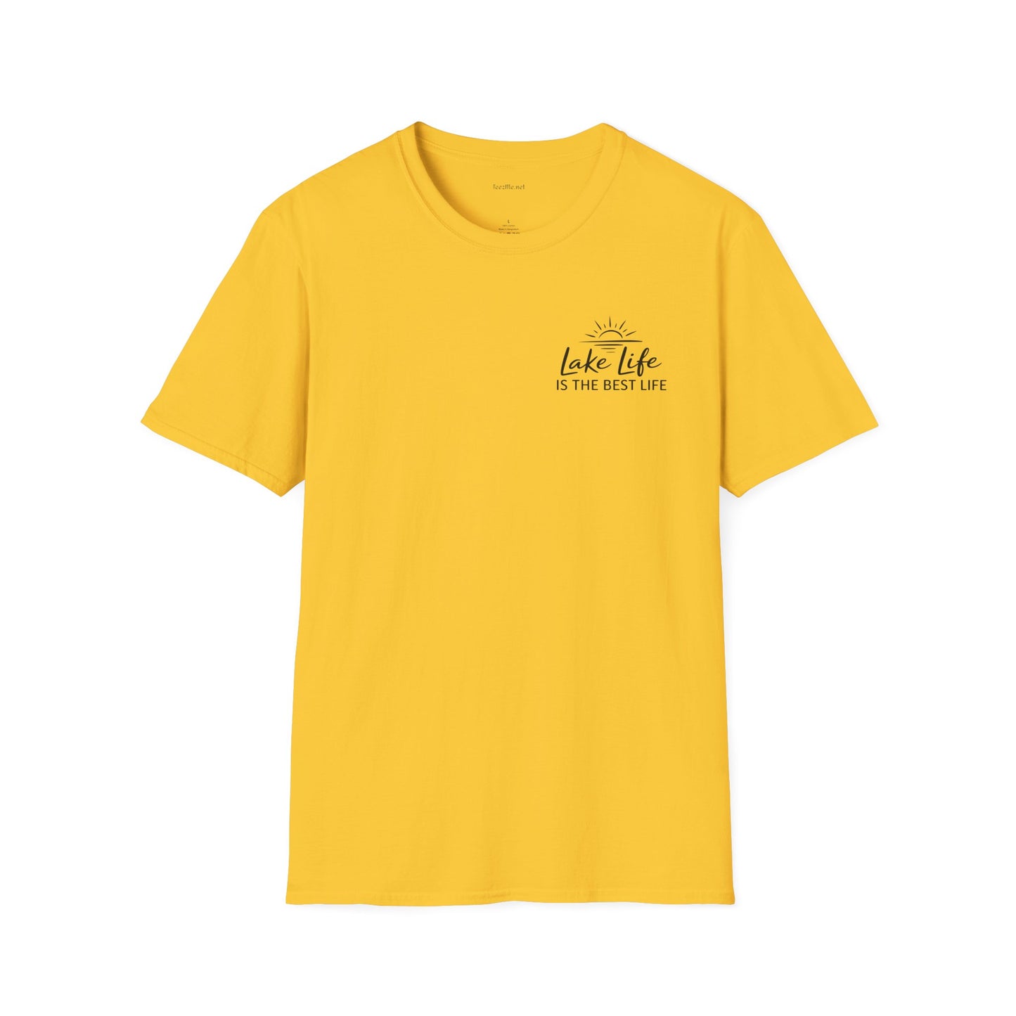 Lake Life Best Life  - Unisex Softstyle T-Shirt 100% Cotton Graphic