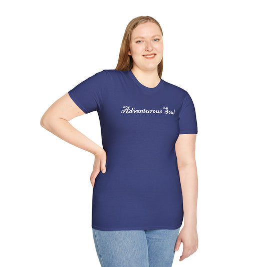 Adventurous Soul - Unisex Softstyle T-Shirt 100% Cotton Graphic