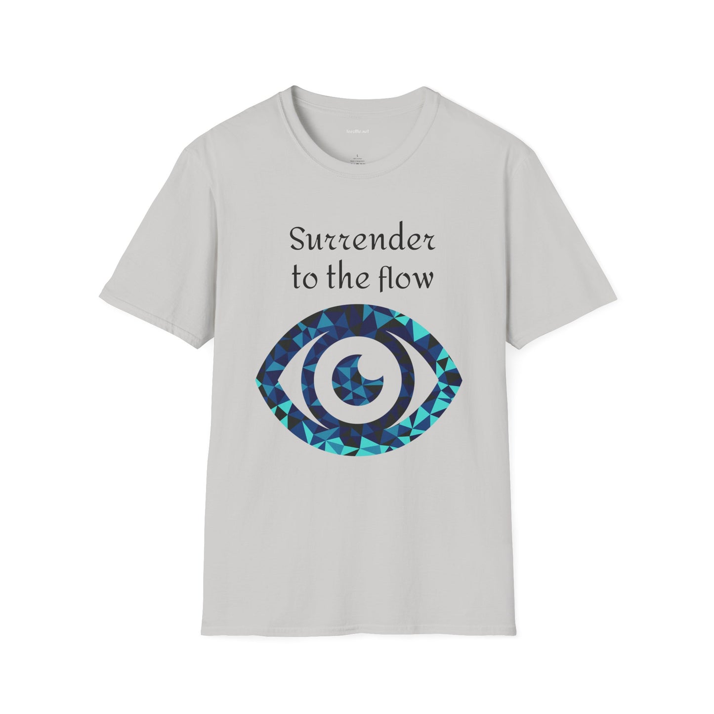 Surrender to the flow - Unisex Softstyle T-Shirt 100% Cotton Graphic