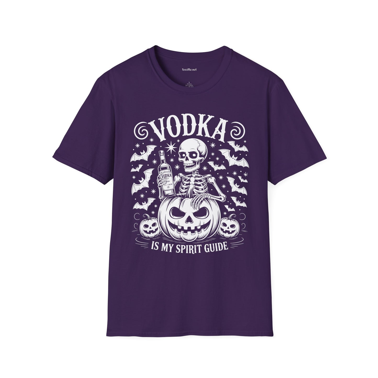 Vodka Spirit Guide-Shirt 100% Cotton Graphic