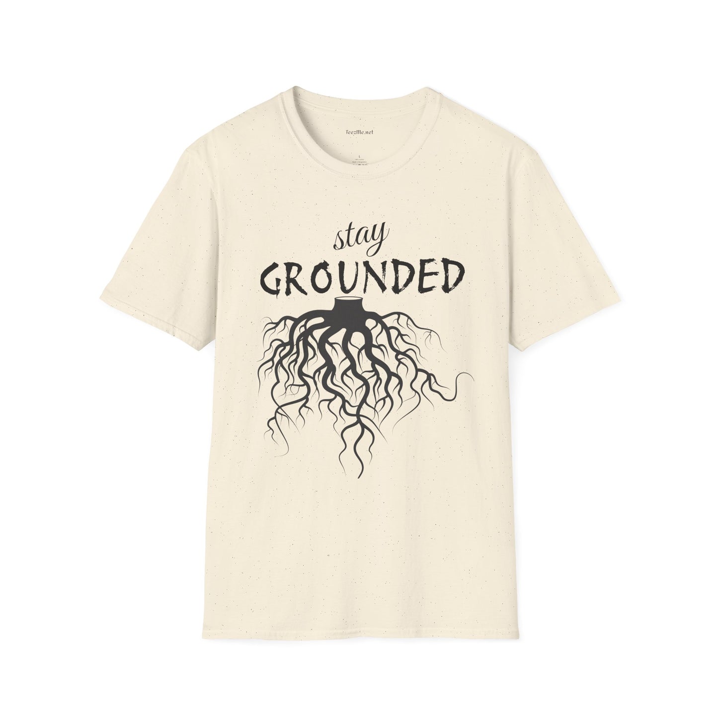 Stay Grounded Unisex Softstyle T-Shirt 100% Cotton