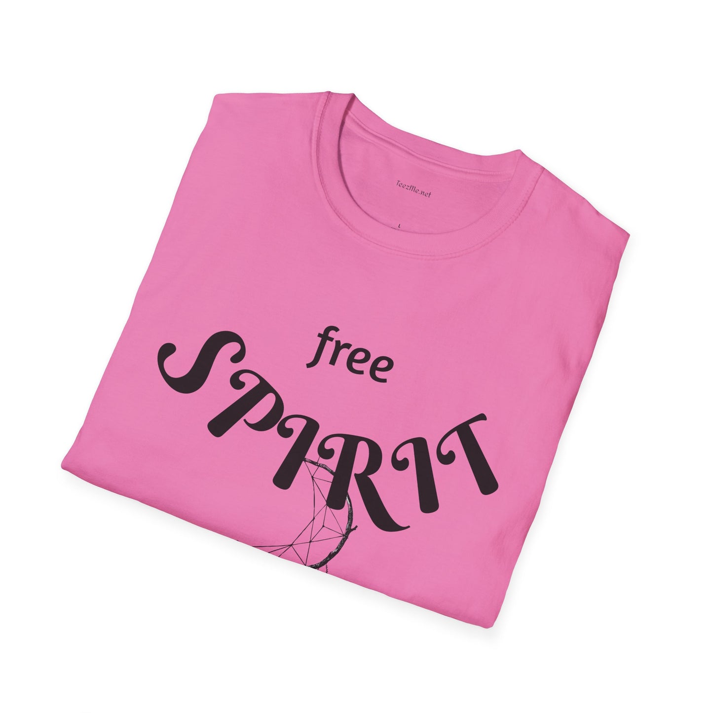 free SPIRIT - Unisex Softstyle T-Shirt 100% Cotton Graphic