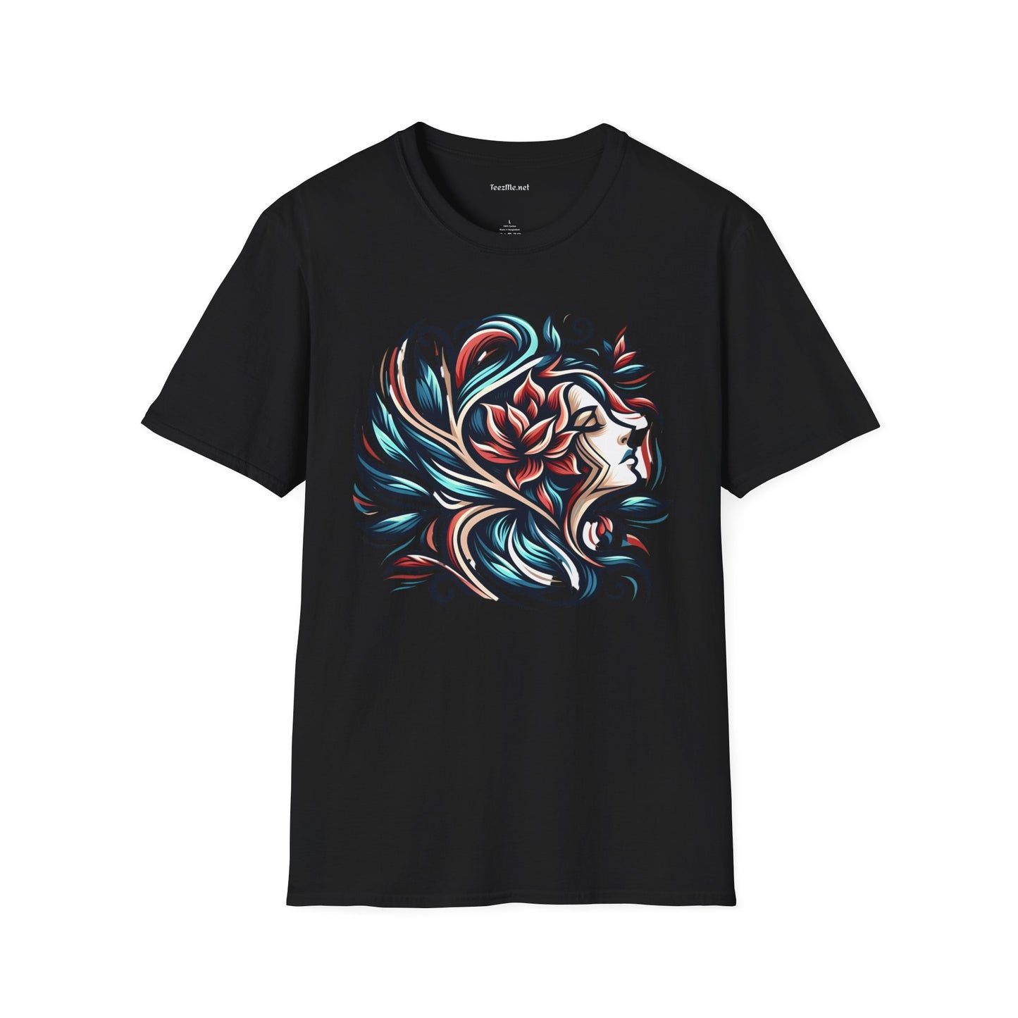 Transformation Woman 02 Unisex Softstyle T-Shirt 100% Cotton Graphic
