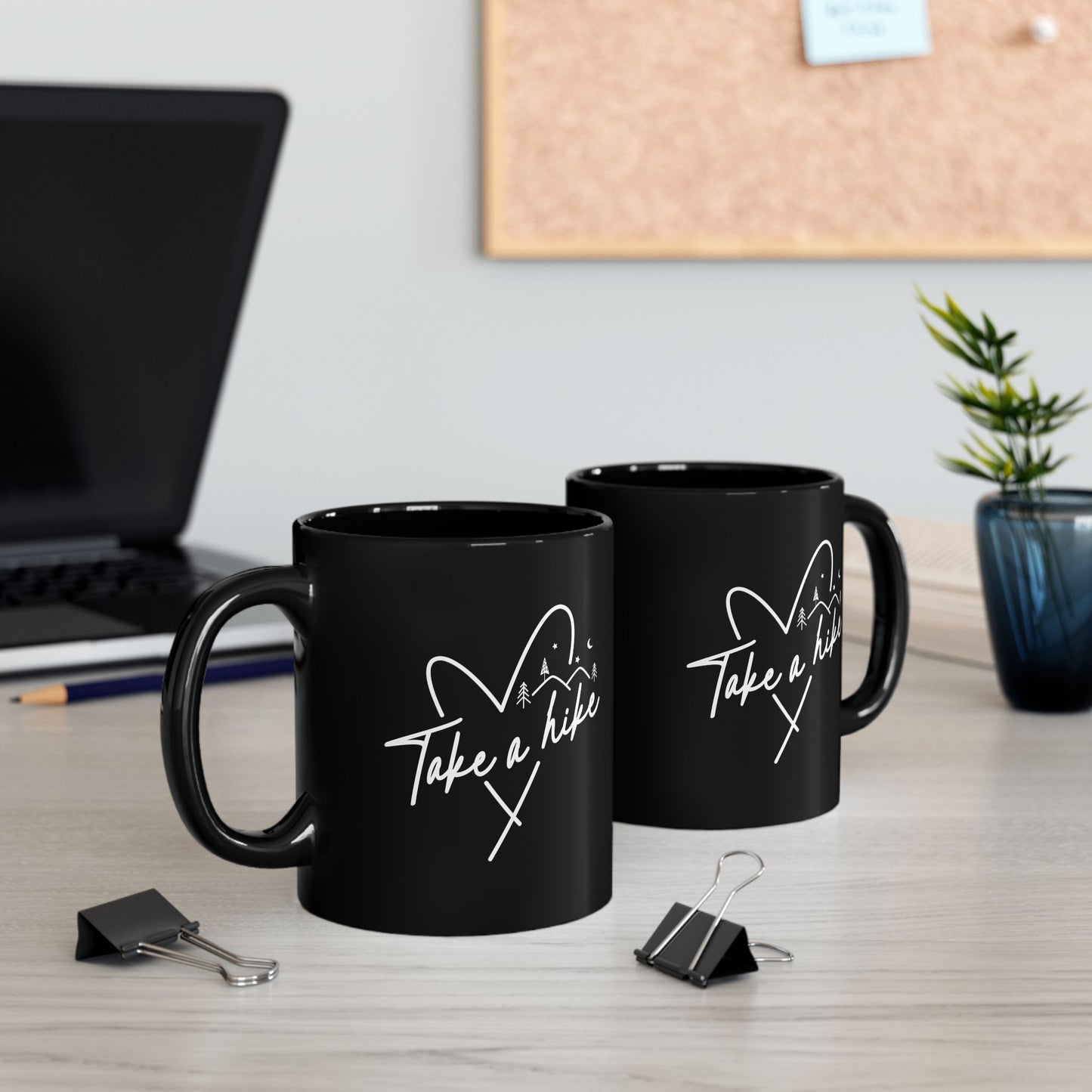 Take a Hike  - Black Mug (11oz, 15oz) #Coffee #Tea