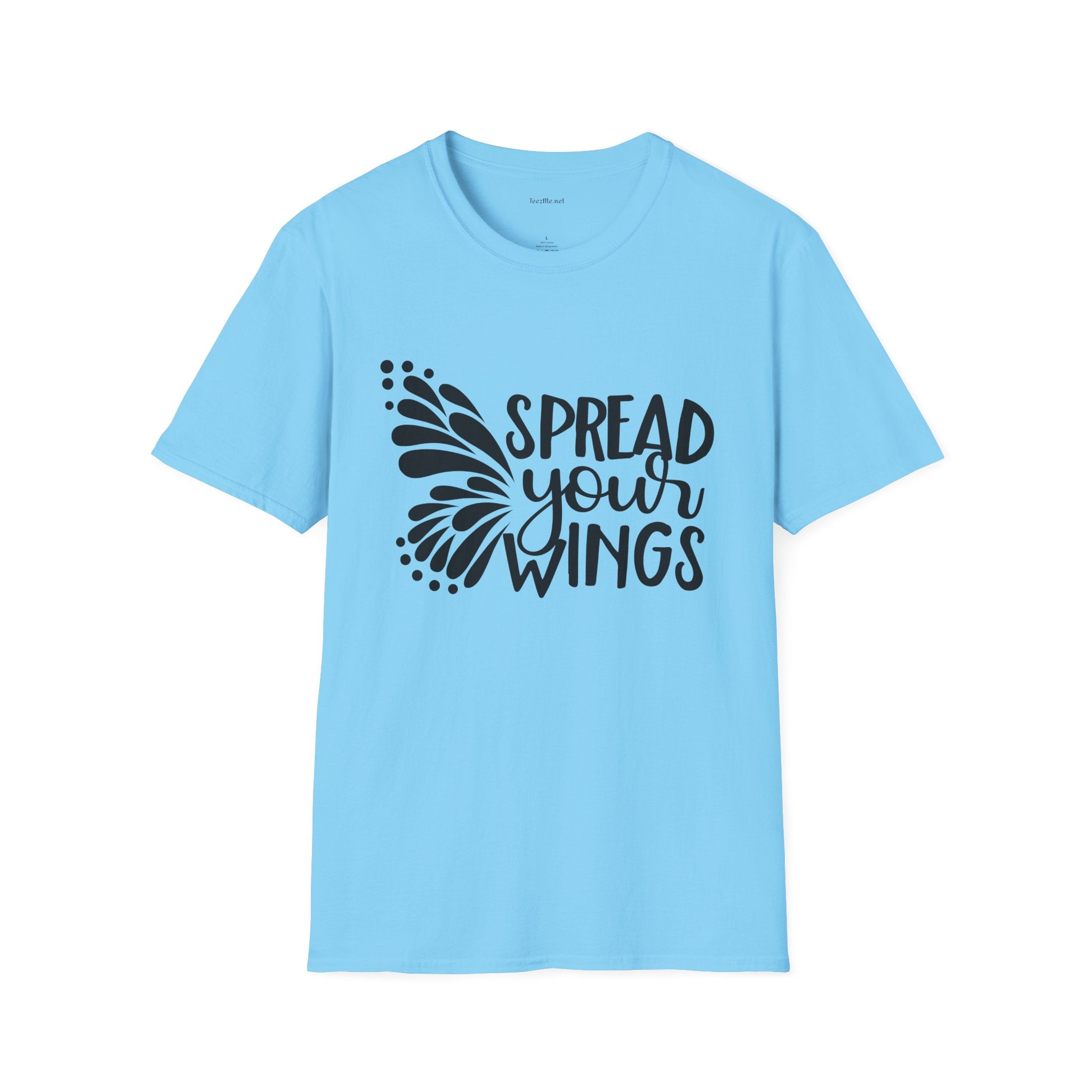 Spread Your Wings T-Shirt — Inspirational Women’s Motivational Tee
