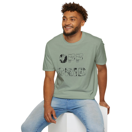 OFF GRID - Unisex Softstyle T-Shirt 100% Cotton Graphic