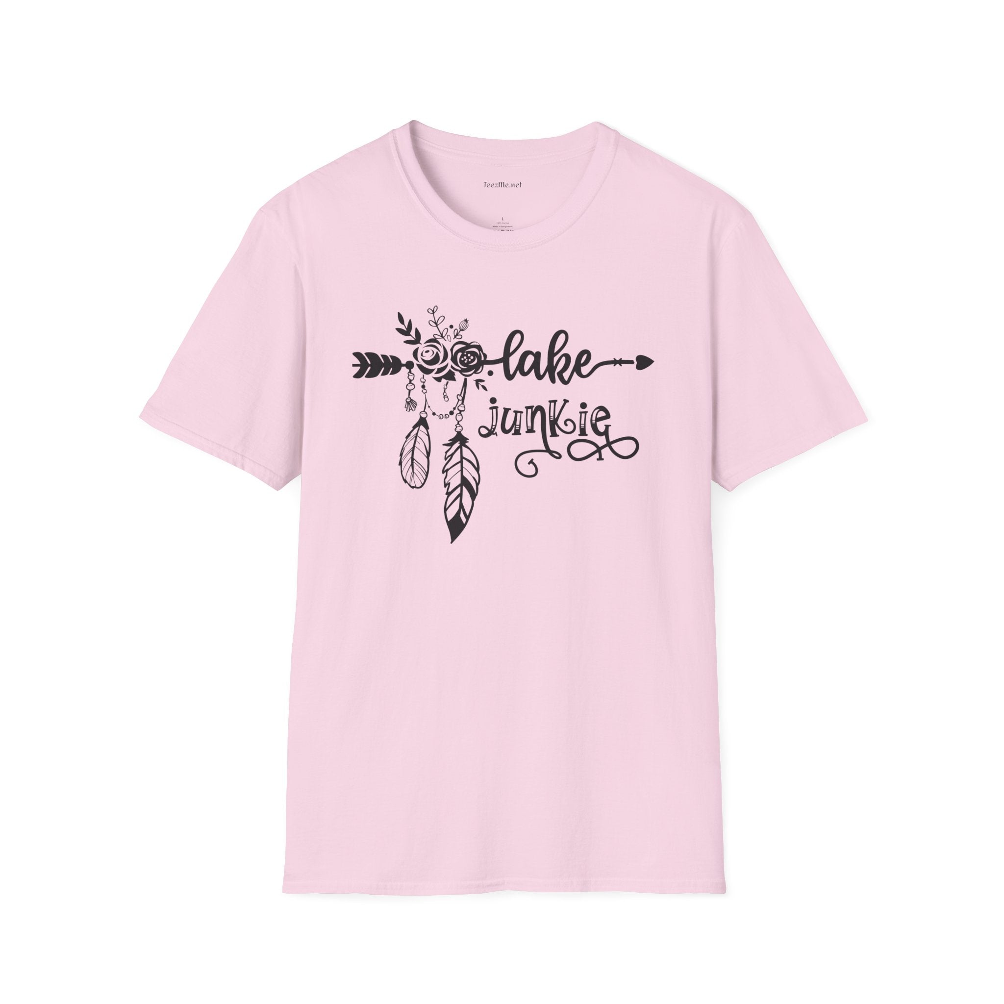 Lake Junkie Unisex Softstyle T-Shirt 100% Cotton Graphic
