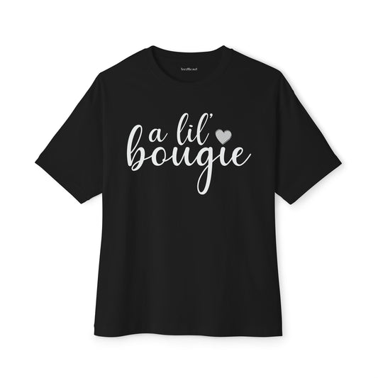 A lil bougie Unisex Oversized Boxy Tee